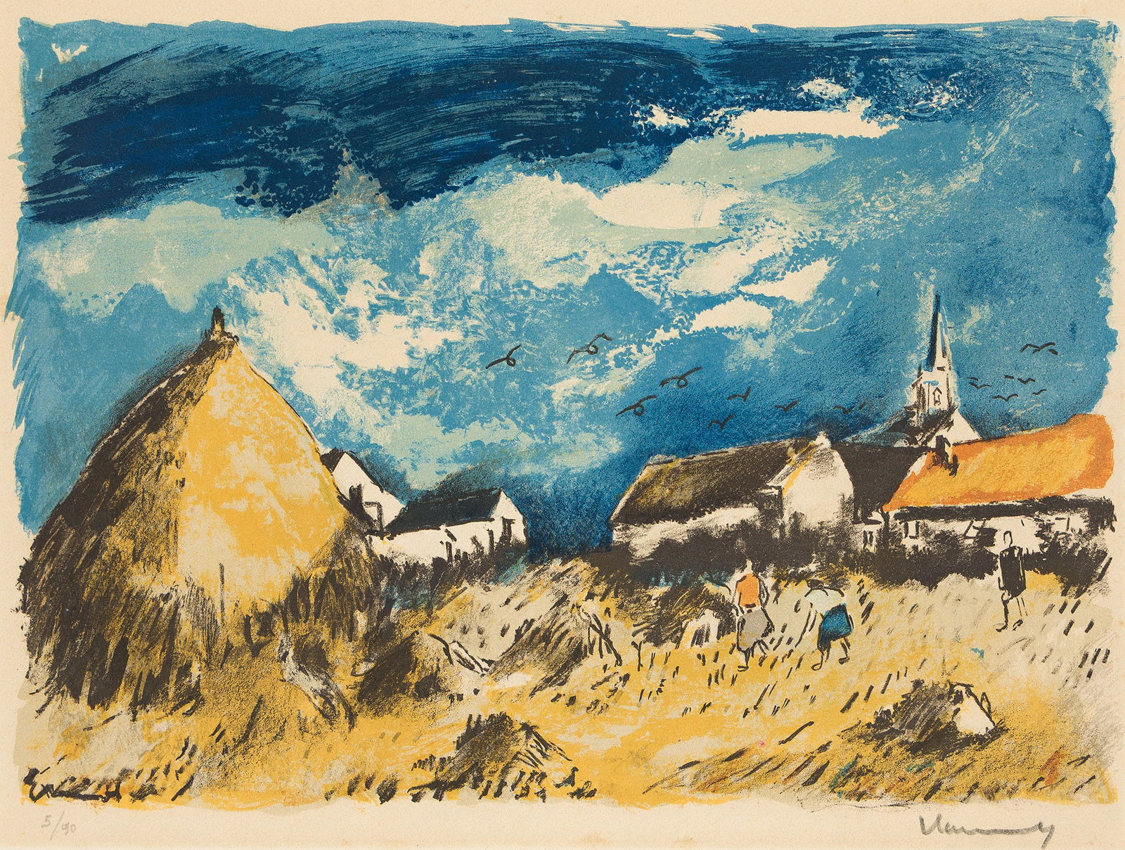 Maurice de Vlaminck (After), Paysage. (1 of 1)