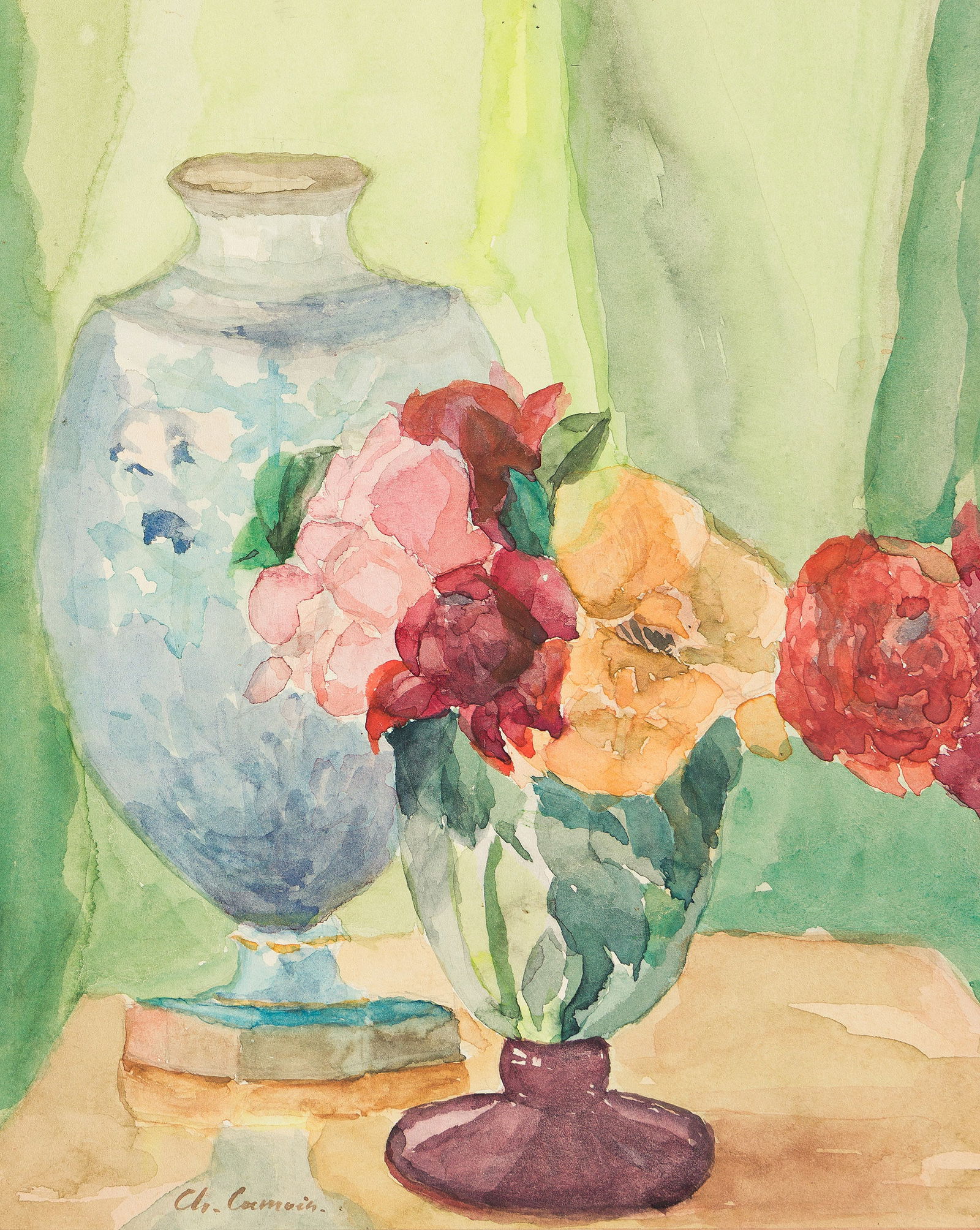Charles Camoin (1879-1965), Nature morte aux fleurs. (1 of 1)