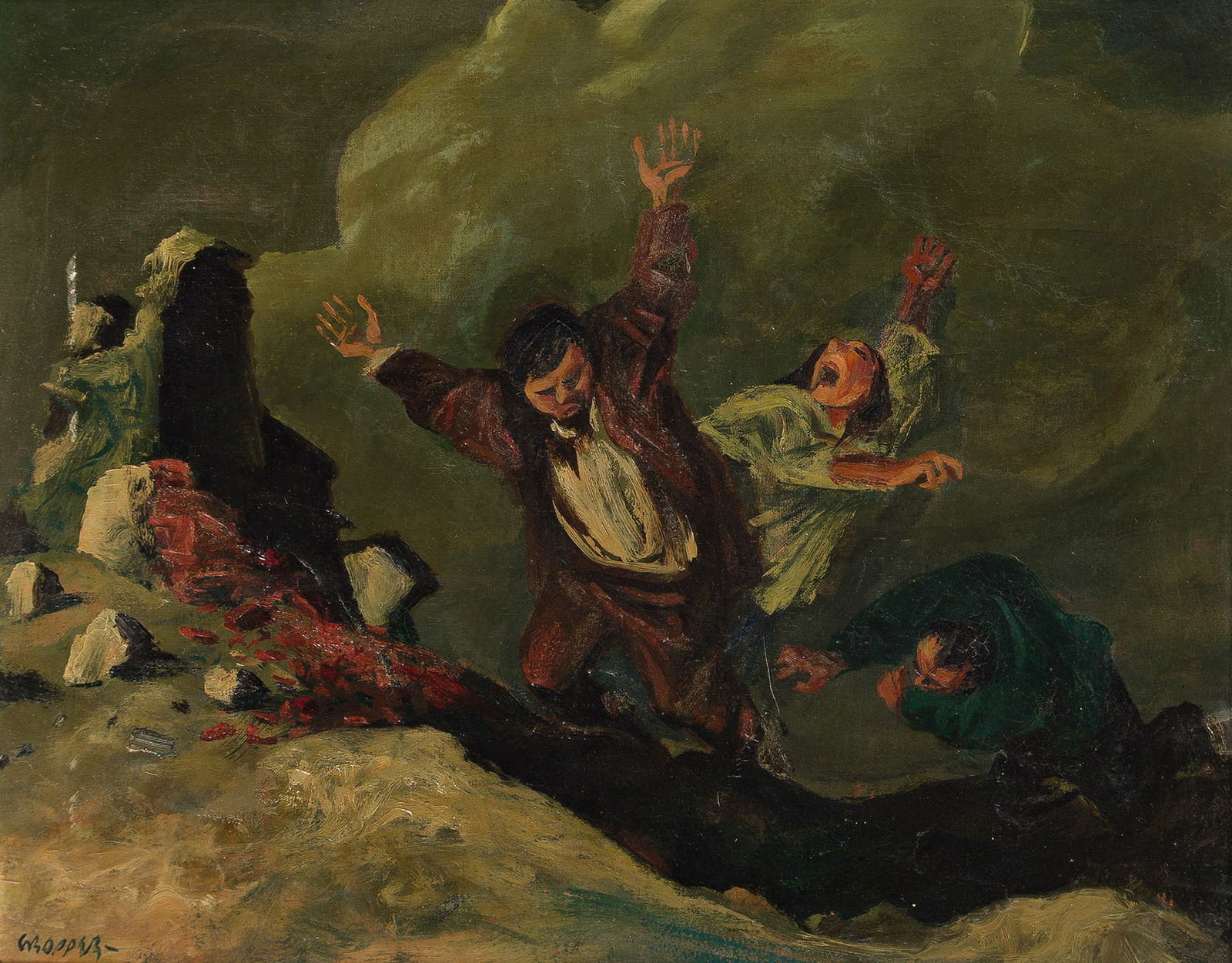 William Gropper (1897-1977), Despair. (1 of 1)
