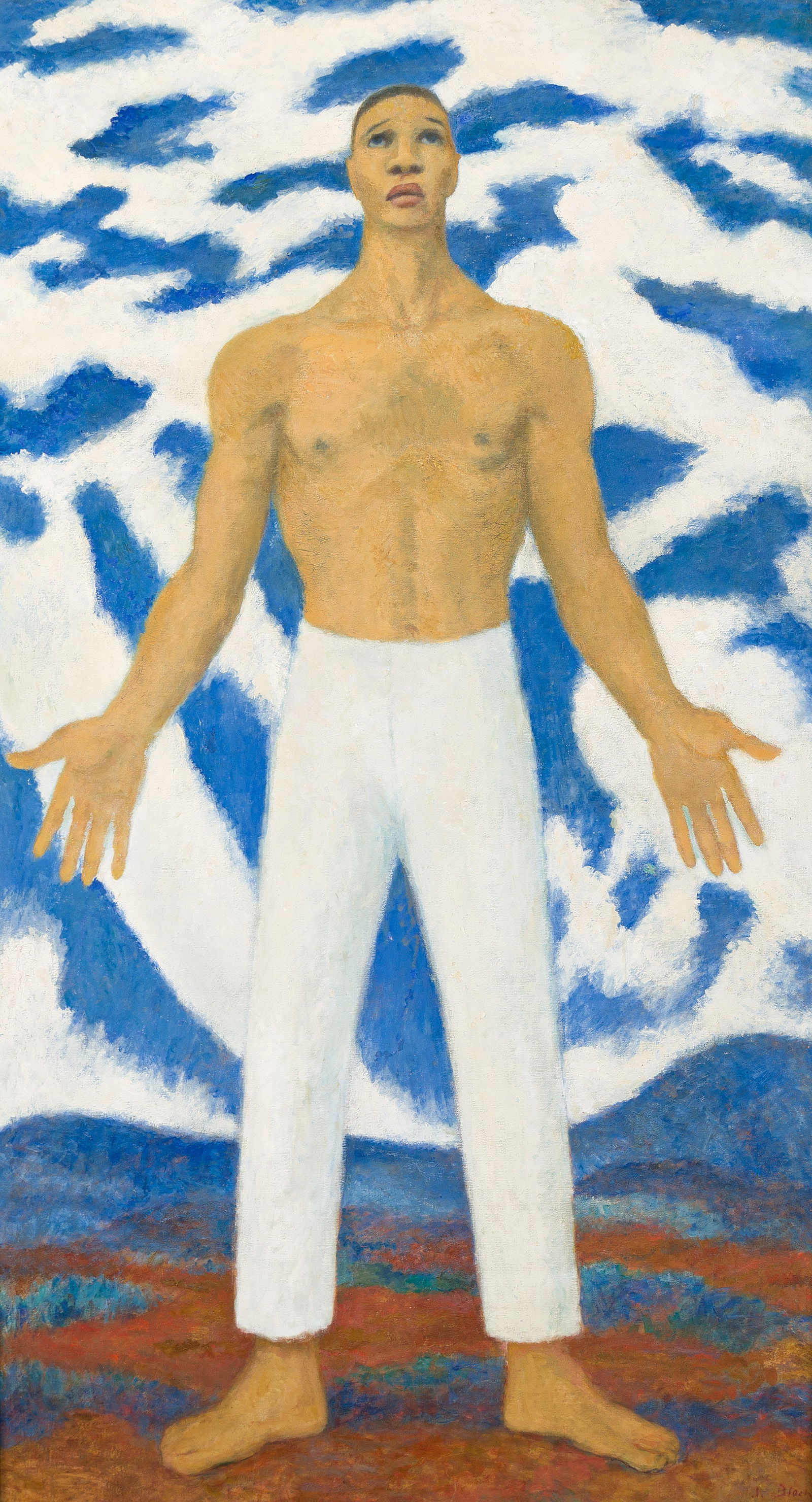 Julius Thiengen Bloch (1888-1966), I Will Lift Up Mine Eyes to the Hills, 1958. (1 of 3)