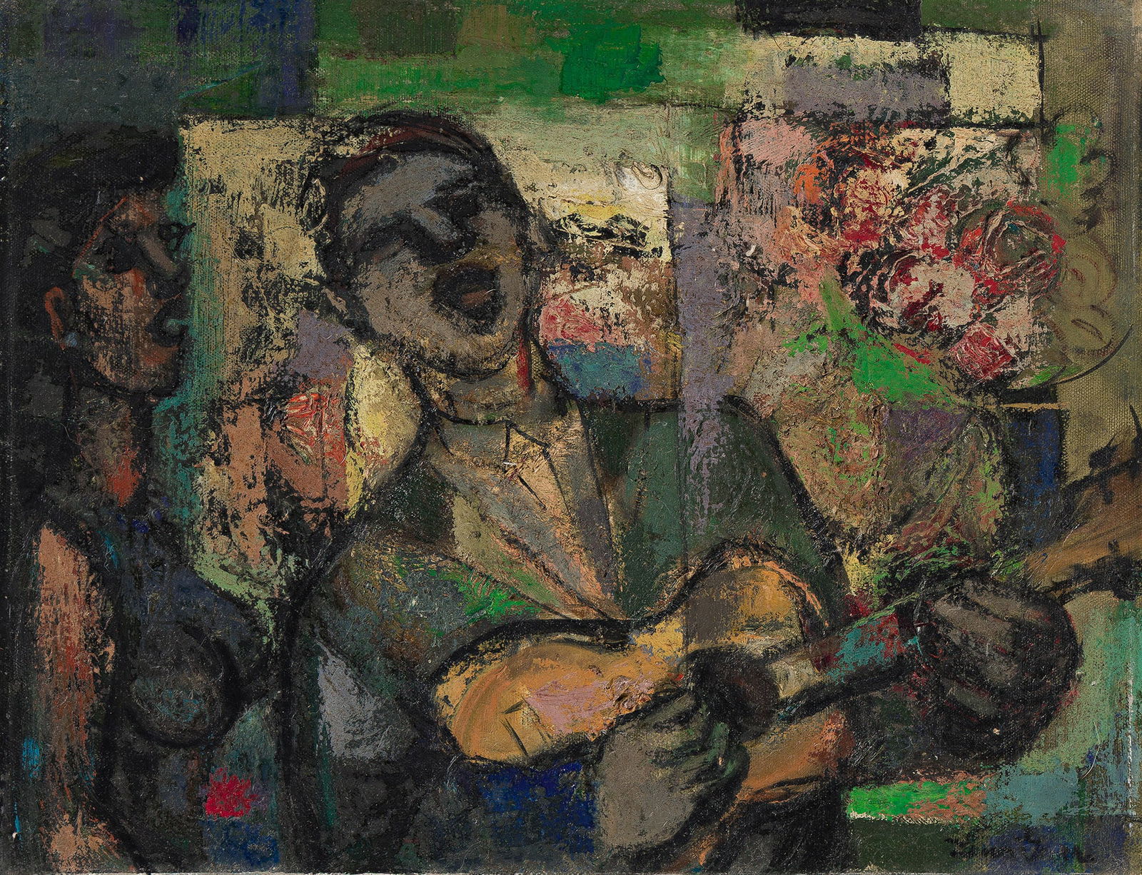 Lena Gurr (1897-1992), Troubadour, circa 1950. (1 of 1)