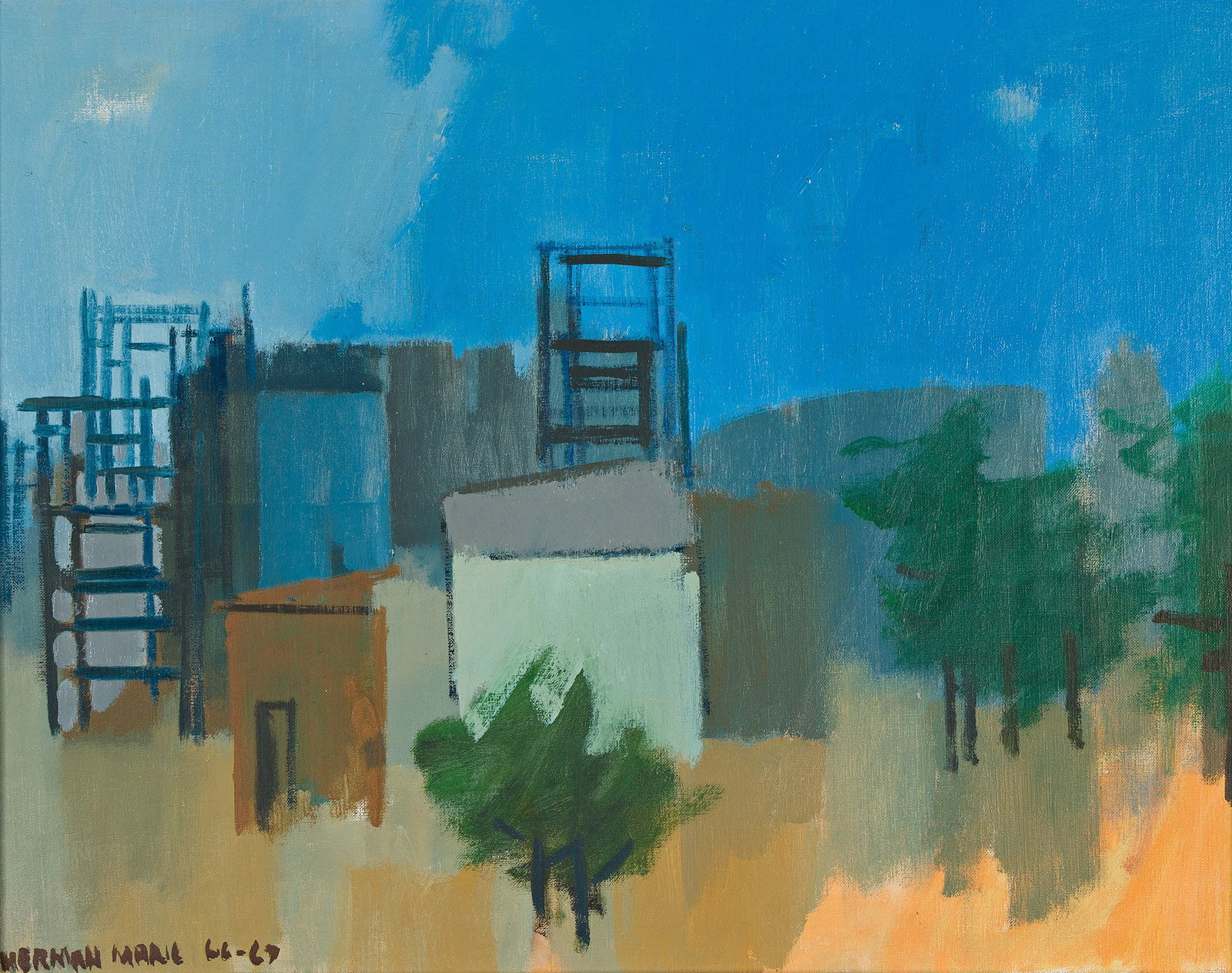 Herman Maril (1908-1986), Patterns. (1 of 1)