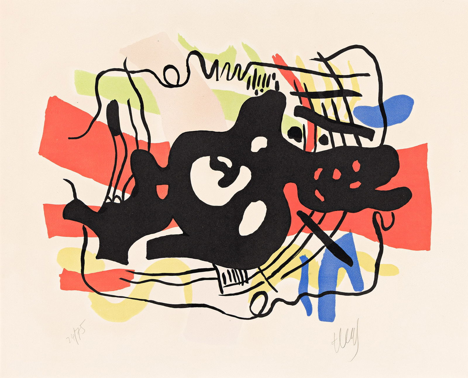 Fernand Léger (1881-1955), La Racine Noir, 1948. (1 of 1)