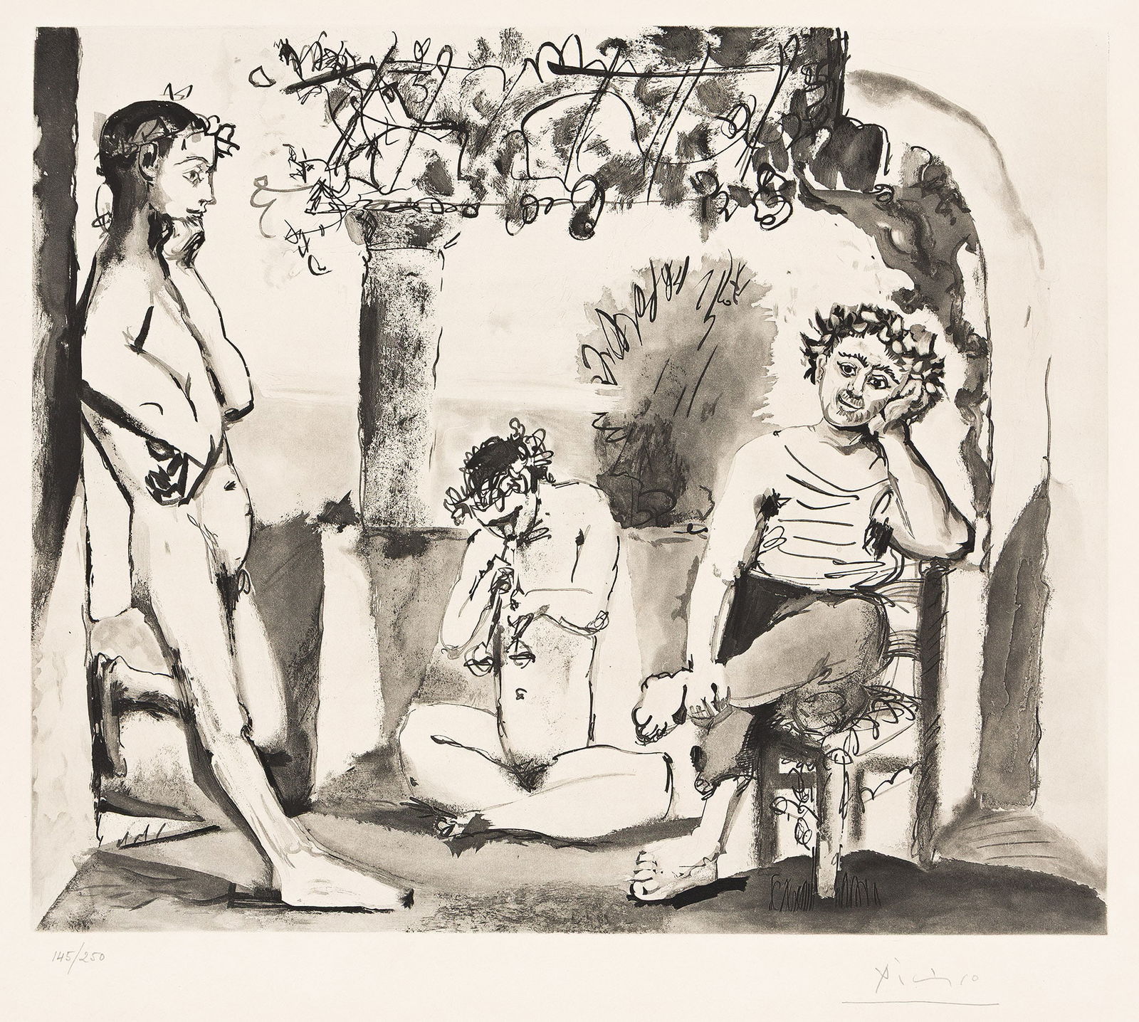 Pablo Picasso (After), Bacchanale, circa 1960. (1 of 1)