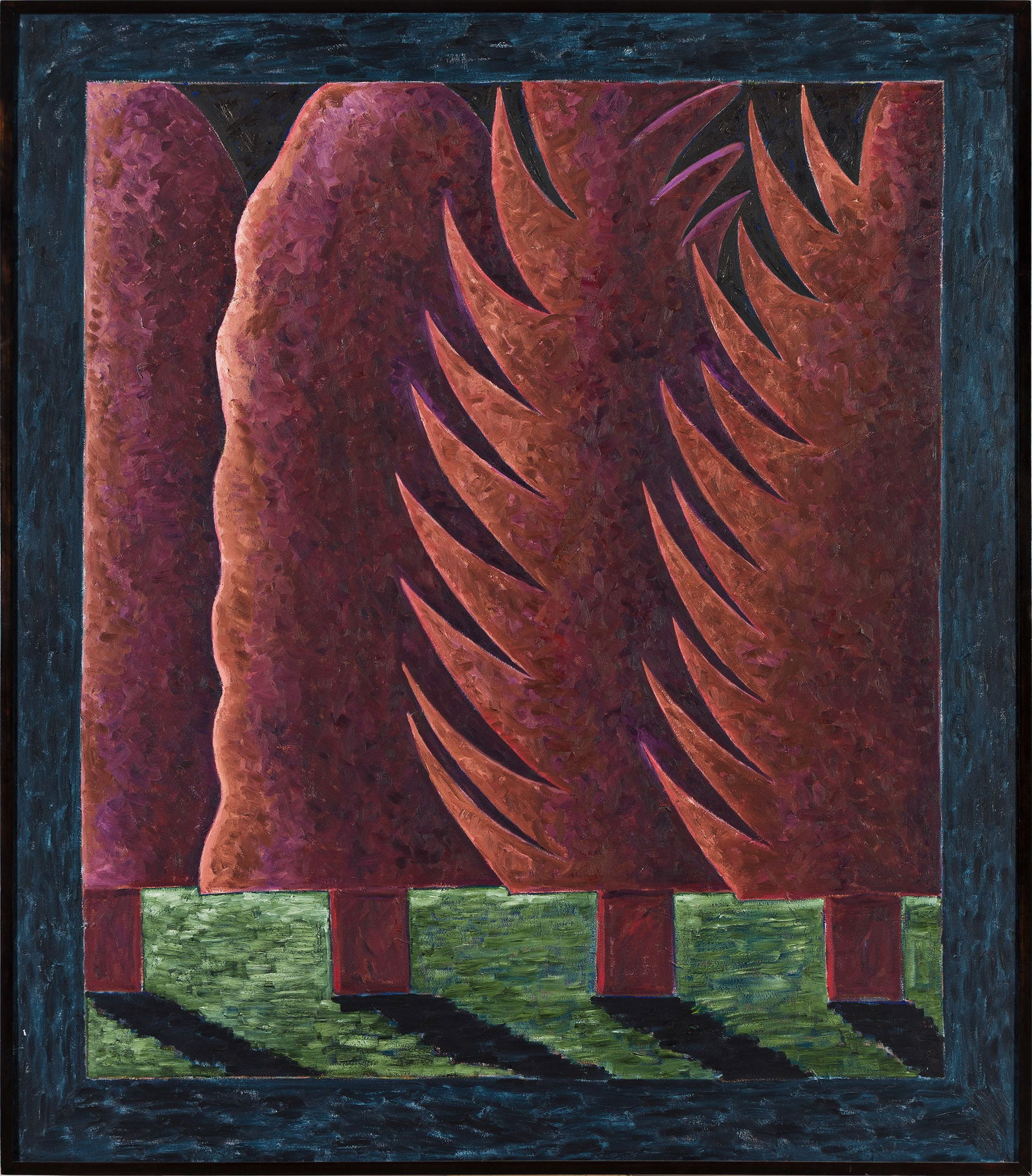 Rex Lau (b. 1947), Enter Strange Shapes (Four Trees), 1982-83. (1 of 1)