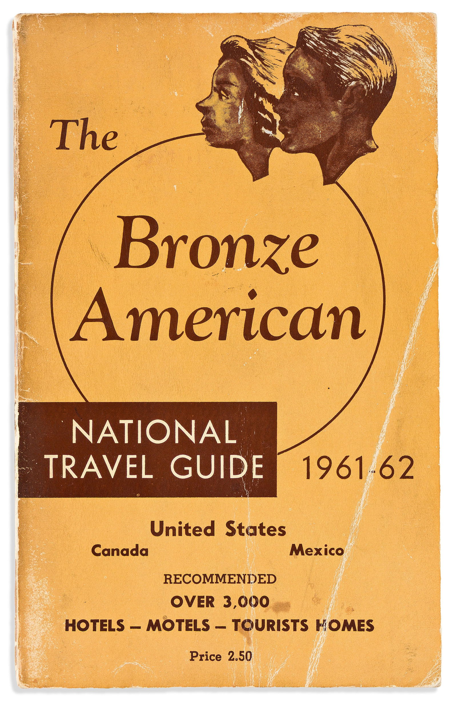 (BUSINESS--DIRECTORIES.) The Bronze American National Travel Guide. Chicago, 1961 (1 of 2)
