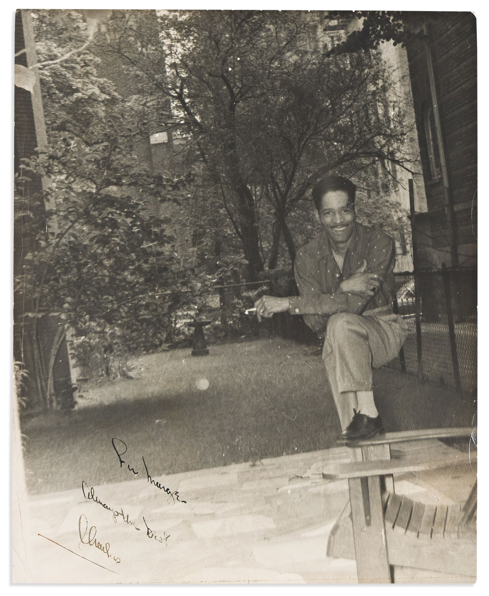 (ENTERTAINMENT--MUSIC.) Letters of Pittsburgh jazz musicians, discussing heroin, military bands, (1 of 2)