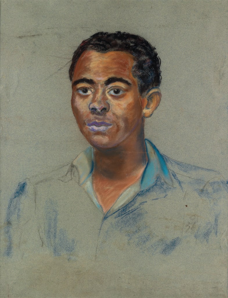 Beauford Delaney (1901-1979), Untitled (Portrait of A Young Man), circa 1937-40. (1 of 1)