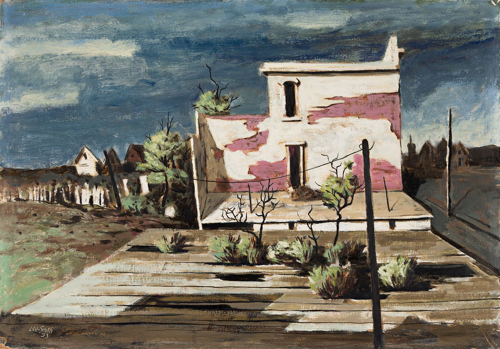 Hughie Lee-Smith (1915-1999), Untitled, 1953. (1 of 2)