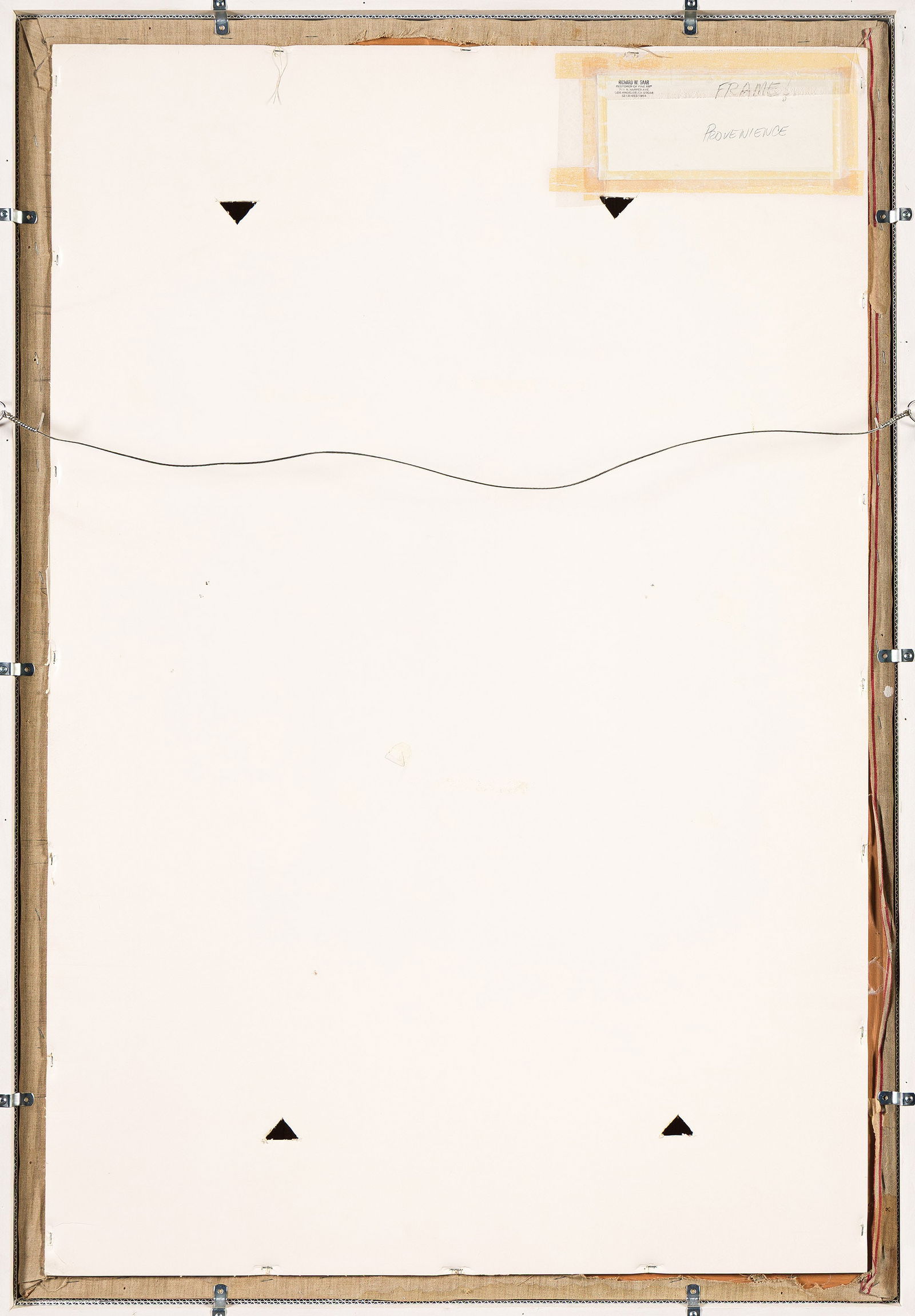 Charles White (1919-1979), Woman in Blue (Woman with Folded Arms), 1965-66. - 3