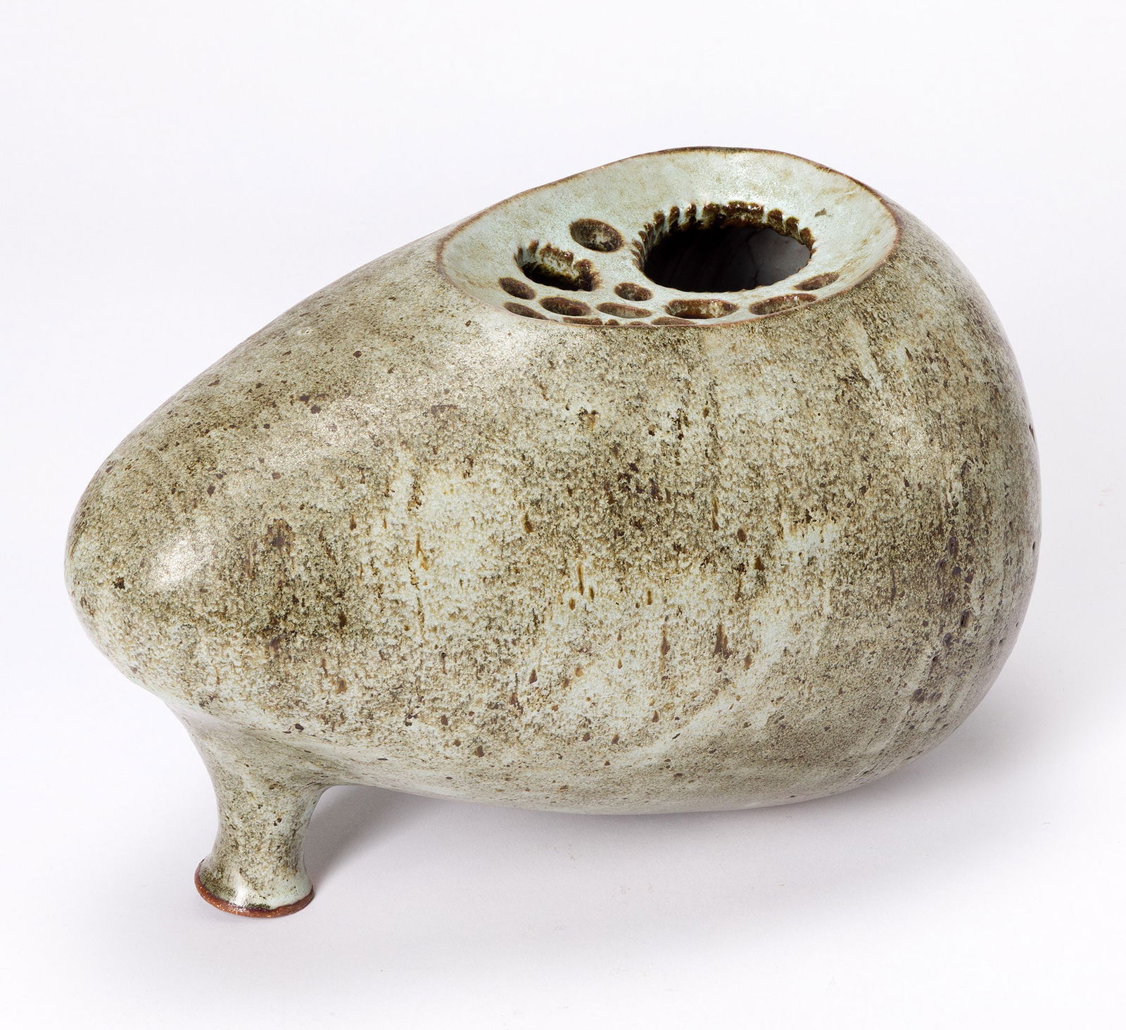 Earl J. Hooks (1927-2005), Untitled (Biomorphic Footed Form), circa 1967. (1 of 3)