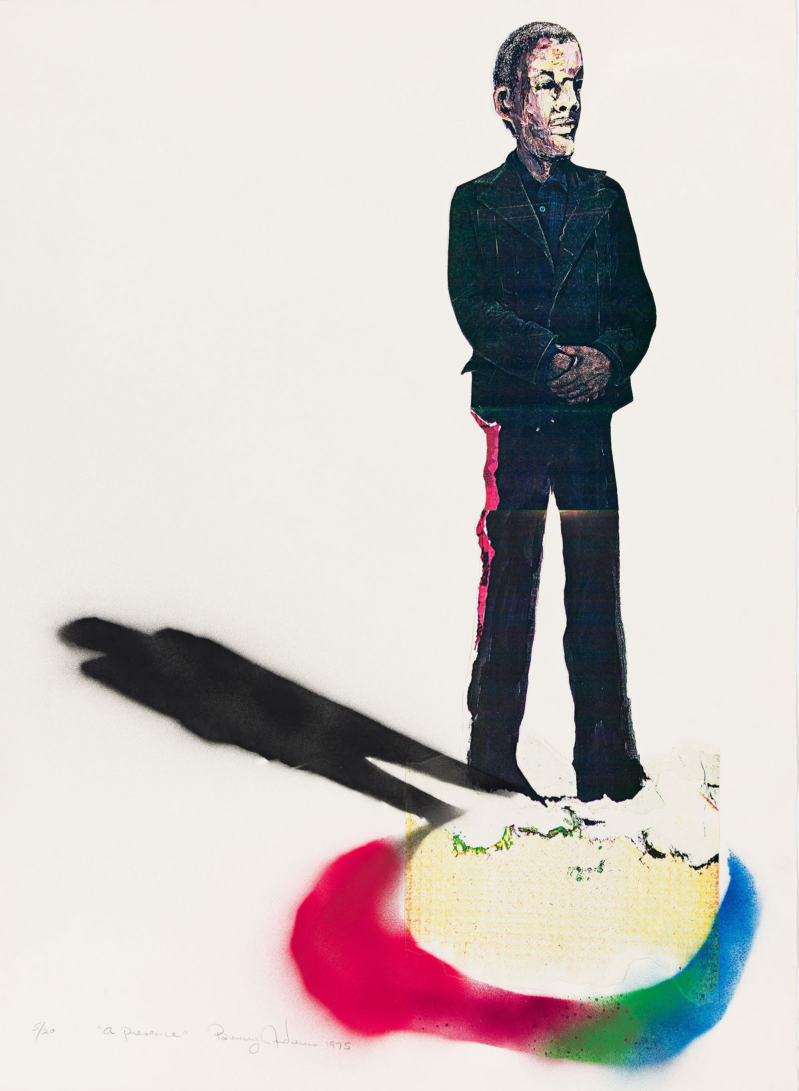 Benny Andrews (1930-2006), A Presence, 1975. (1 of 1)