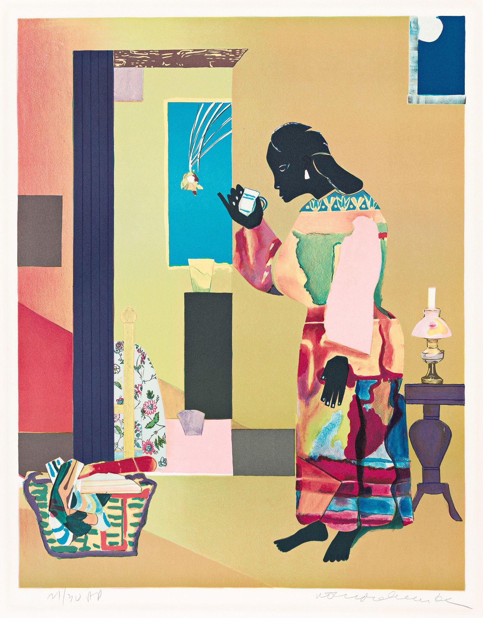 Romare Bearden (1911-1988), The Falling Star, 1980. (1 of 1)