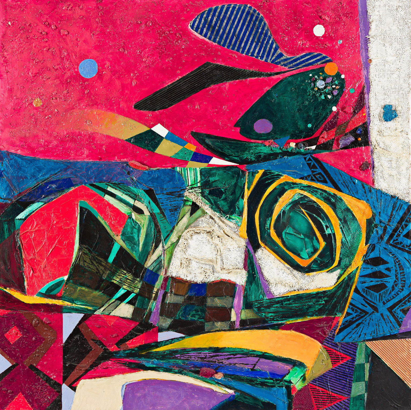 Calvin B. Jones (1934-2010), I Always Dress Up When I Go Out To Dance, 1988. (1 of 2)