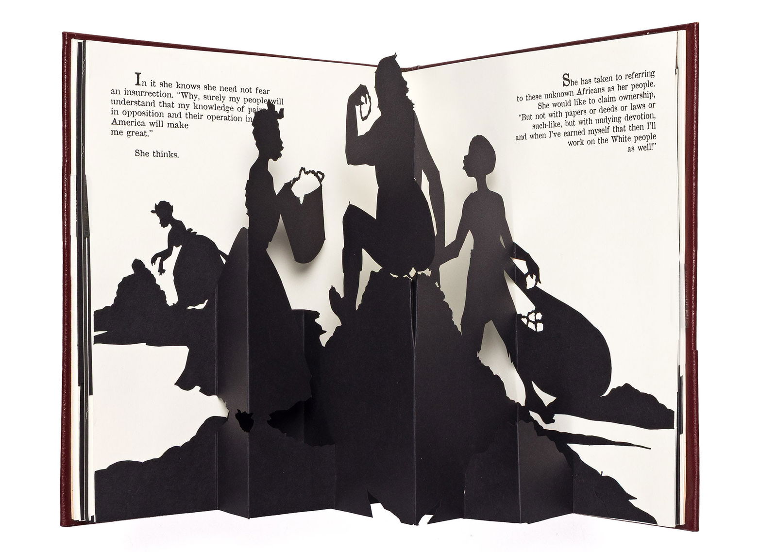 Kara Walker (b. 1969), Freedom, A Fable: A Curious Interpretation of the Wit of a Negress in Trouble (1 of 4)