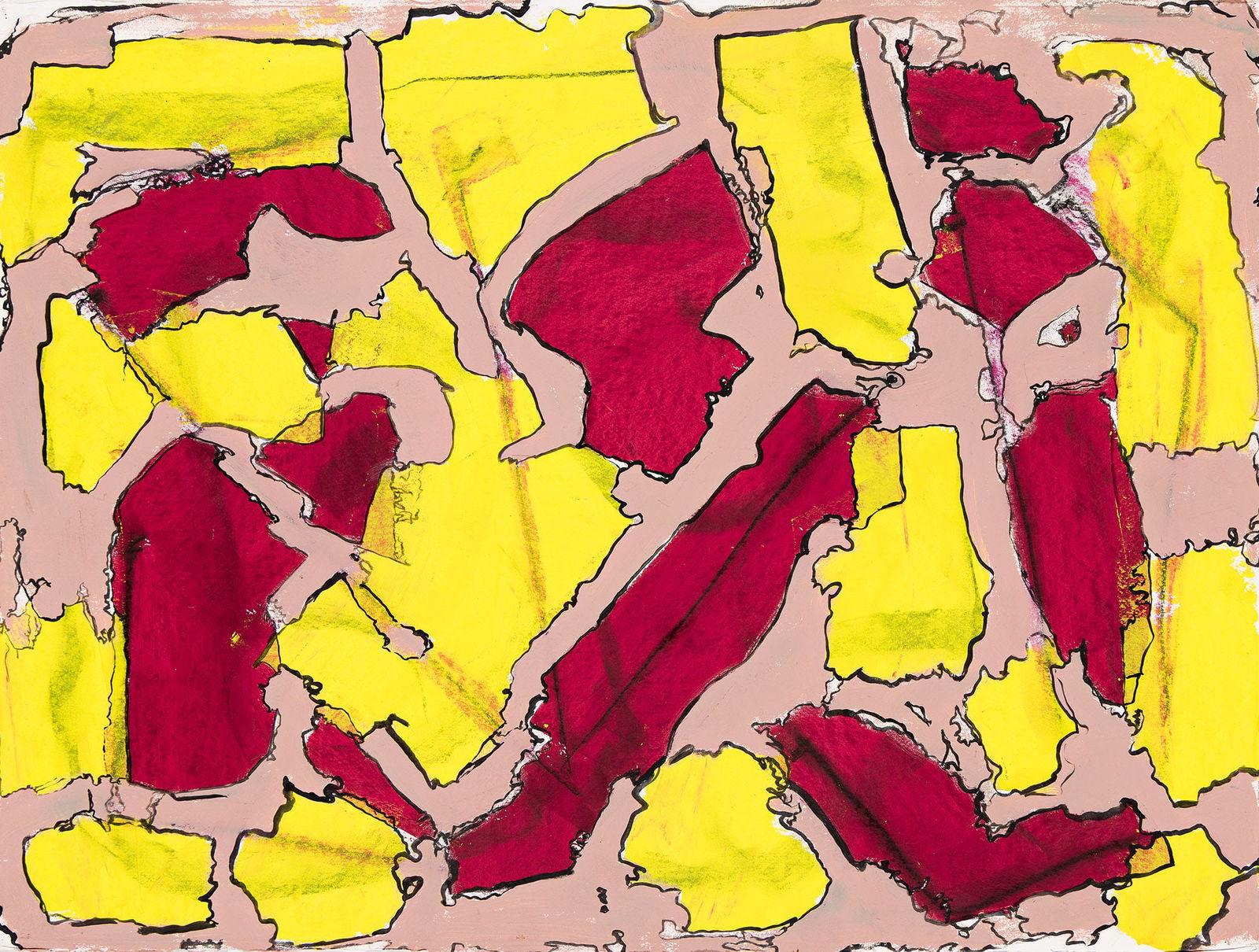 Claude Lawrence (b. 1944), Sanity Clause, 2003.: Claude Lawrence (b. 1944) Sanity Clause. Acrylic on wove paper, 2003. Signed, titled and dated in ink, verso. 22 1/4 x 29 1/2 in. (56.5 x 74.9 cm.) Provenance: Private collection, New York. Private co