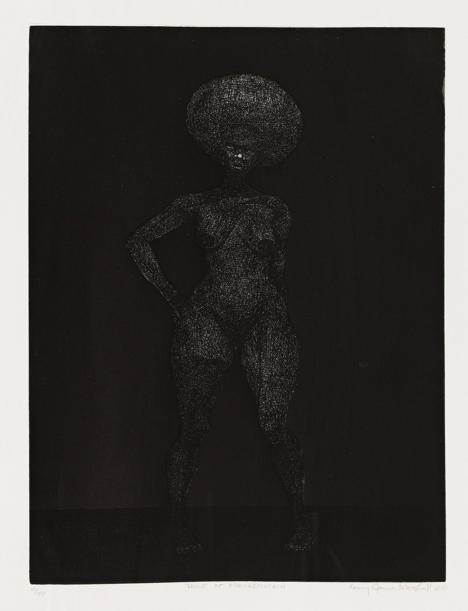 Kerry James Marshall (b. 1955), Bride of Frankenstein, 2010. (1 of 1)