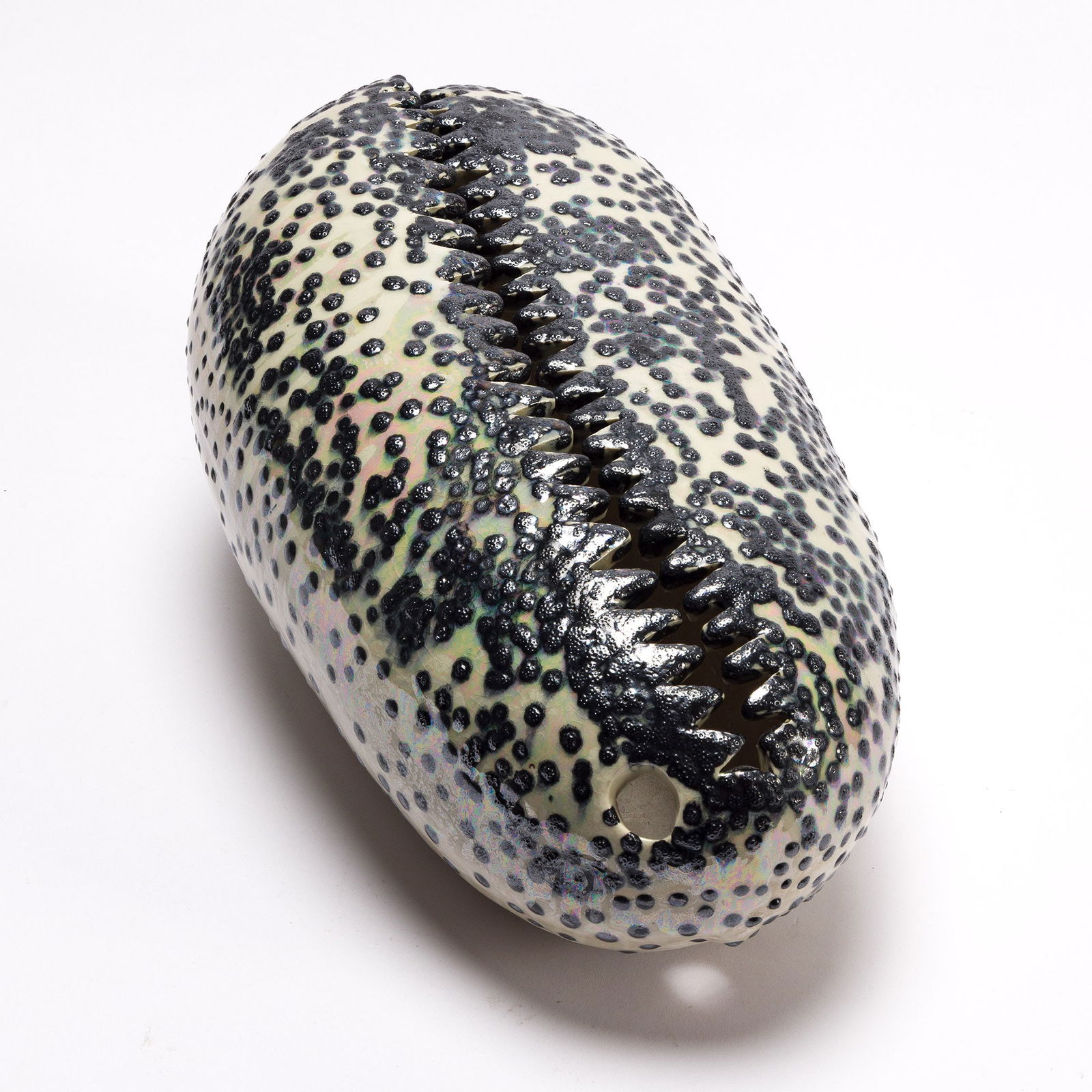 Simone Leigh (b. 1967), Untitled (Cowrie), circa 2013.: Simone Leigh (b. 1967) Untitled. Glazed terra cotta stoneware, 2012. 7 1/4 x 16 1/2 x 8 1/2 in. (18.4 x 41.9 x 21.6 cm.) Provenance: Acquired from Ballroom Marfa, Texas (2013). Private collection, Ill