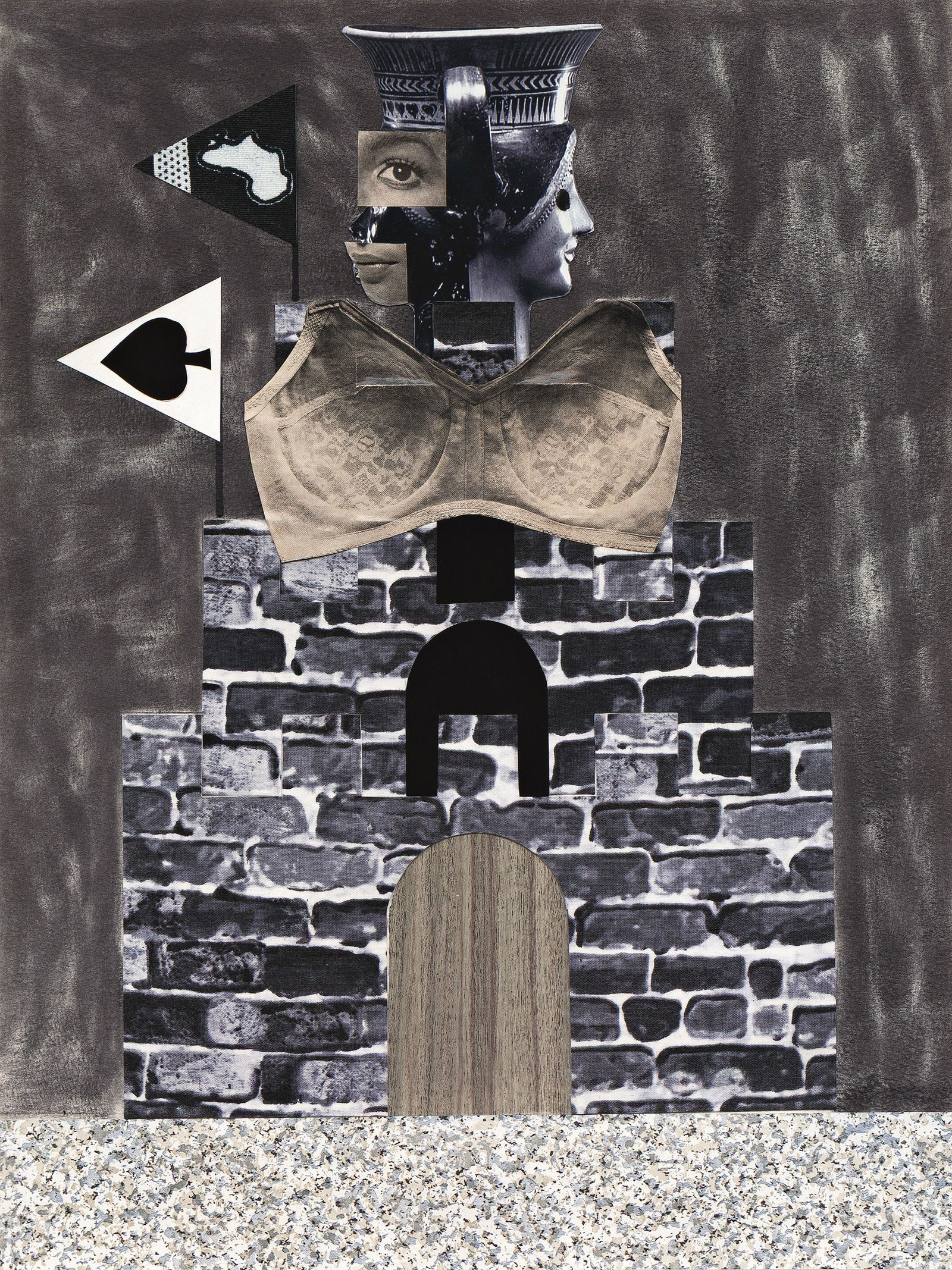 Derrick Adams (b. 1970), Countess N and Lizaveta Ivanovna (The Queen of Spades) (Edition A), 2015.: Derrick Adams (b. 1970) Countess N and Lizaveta Ivanovna (The Queen of Spades) (Edition A). Archival pigment print on Hotpress paper, 2015. Numbered 1/8 on the gallery label on the frame back. Printed