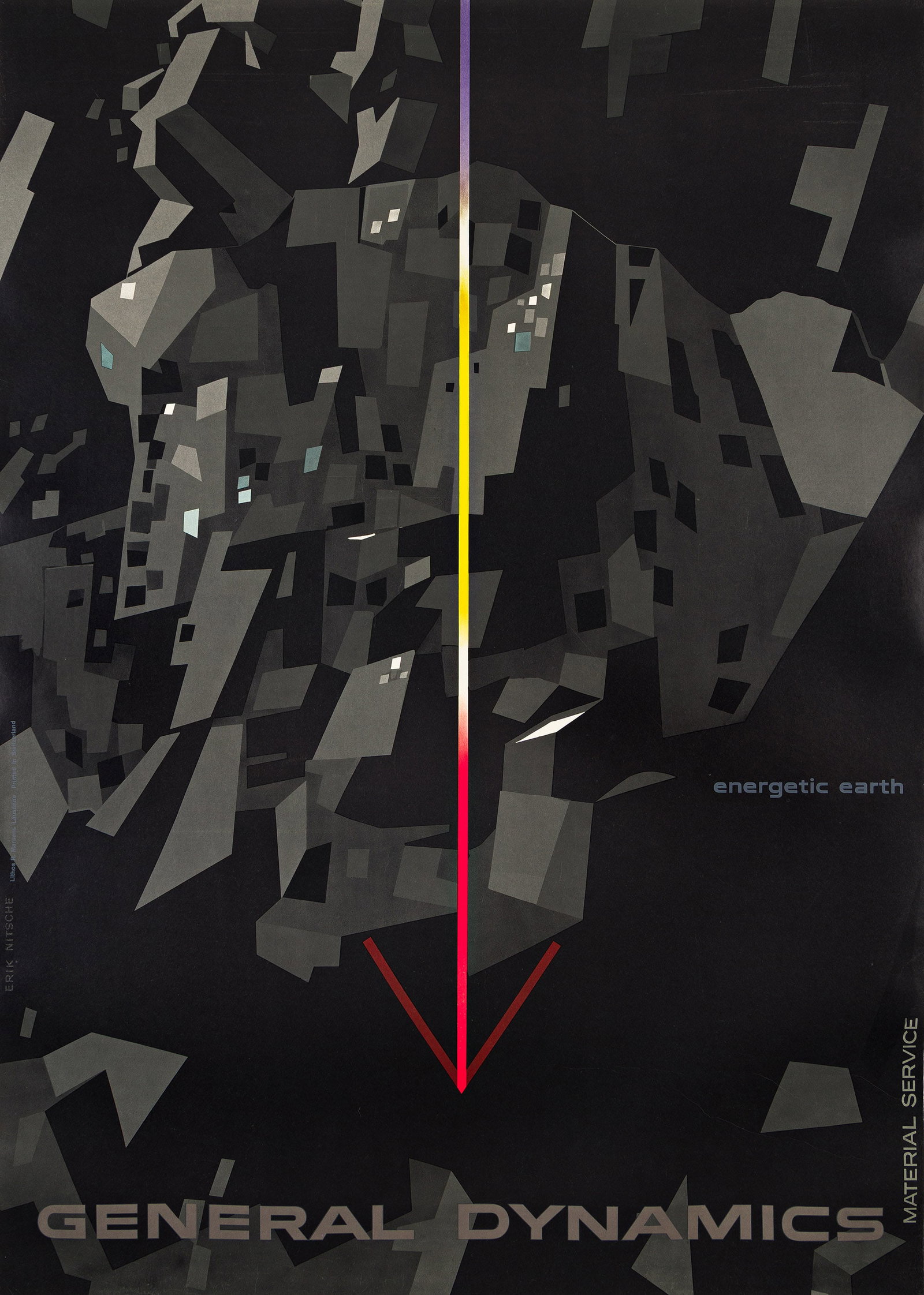 Erik Nitsche, General Dynamics / Energetic Earth. 1960. (1 of 1)