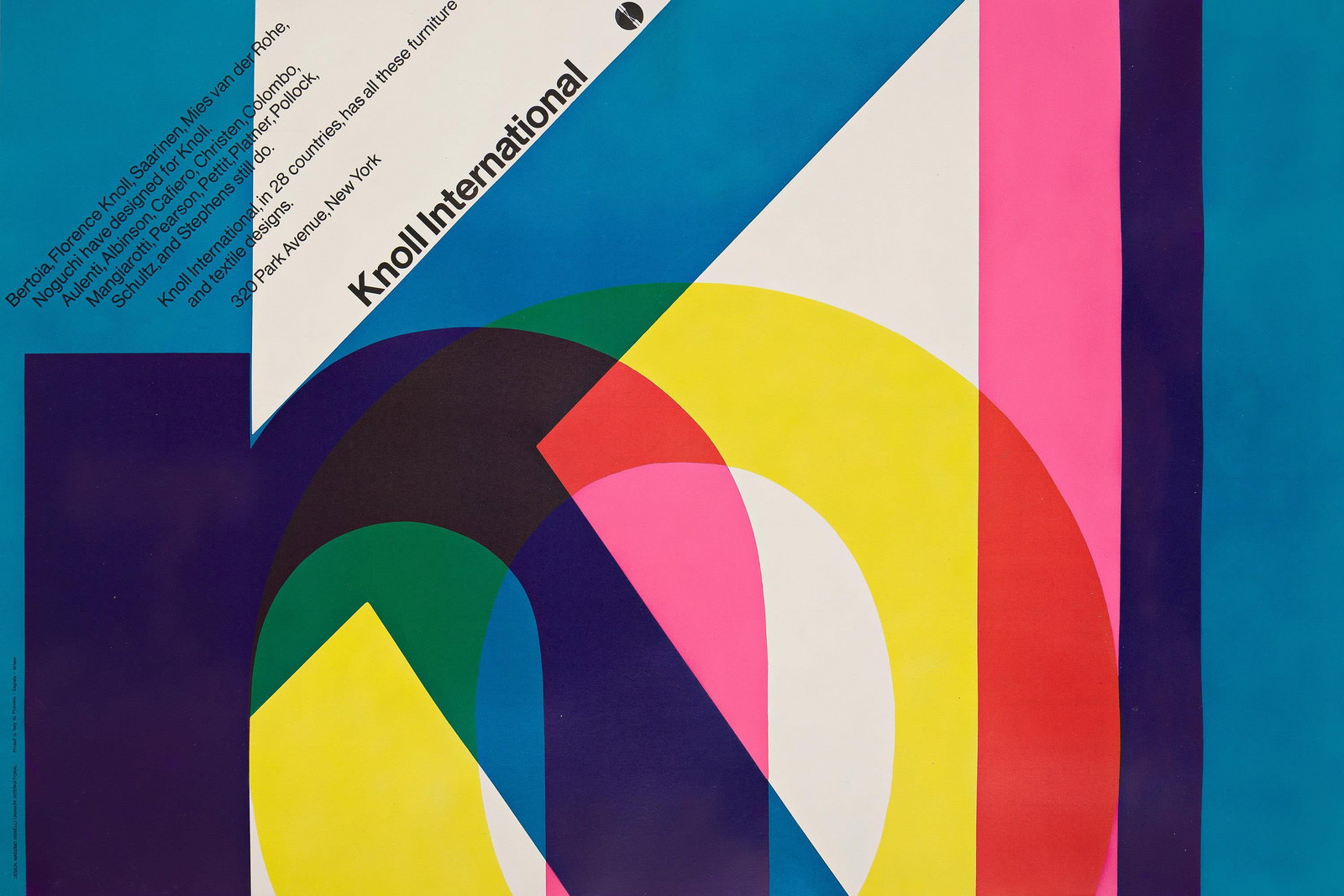 Massimo Vignelli, Knoll International. 1967. (1 of 1)