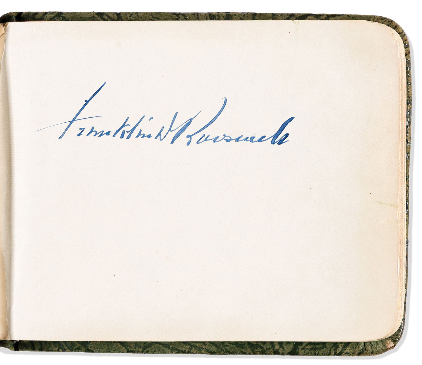(Album.) Autograph album containing 33 items by presidents, entertainers, writers, and others,: Autograph album containing over 30 items by presidents, entertainers, writers, and others, most Signatures with brief holograph inscription, many dated, some with small ink drawing, nearly all written