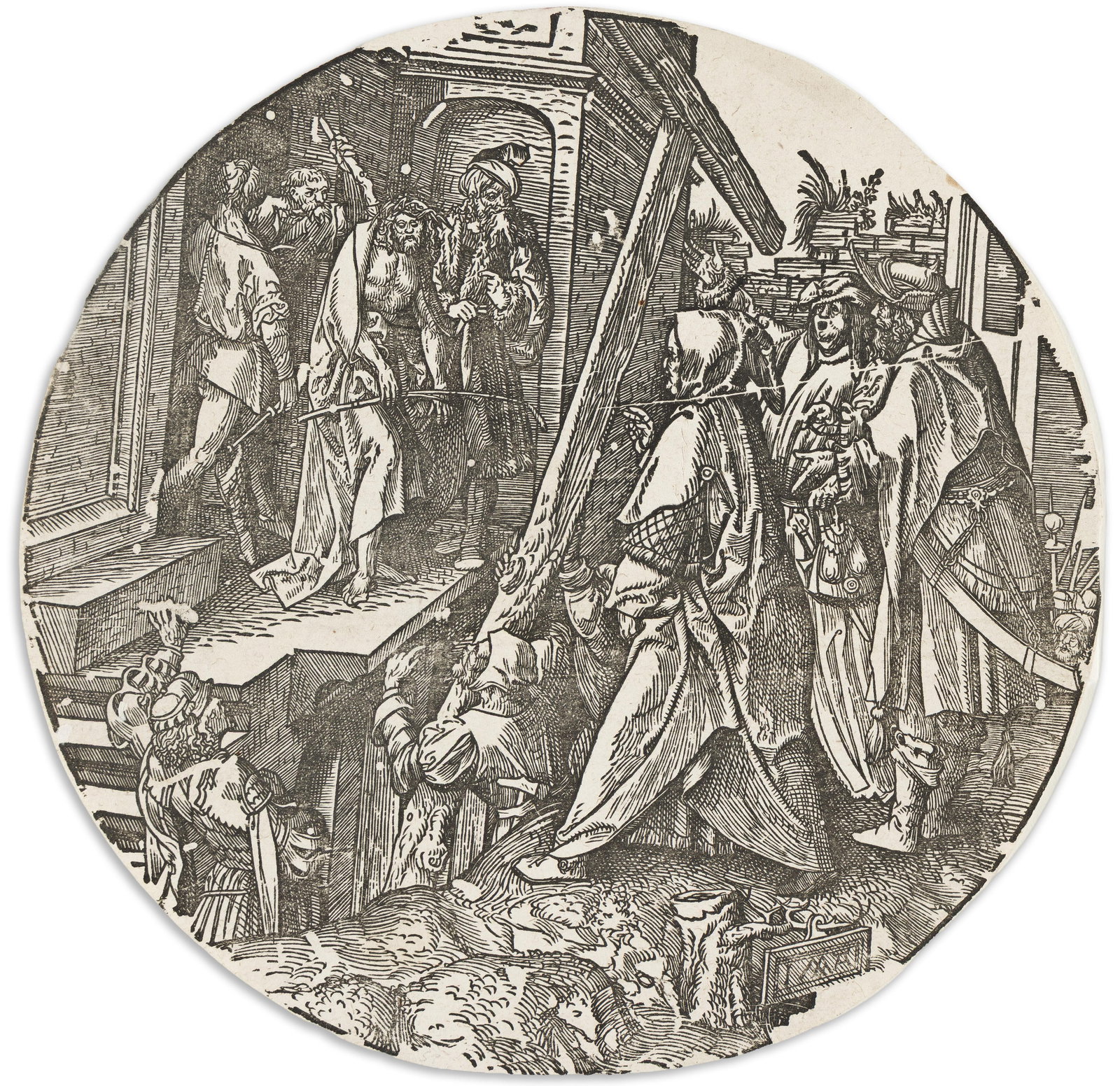 Jacob Cornelisz van Oostsanen (1472-1533), Ecce Homo, 1512. (1 of 1)