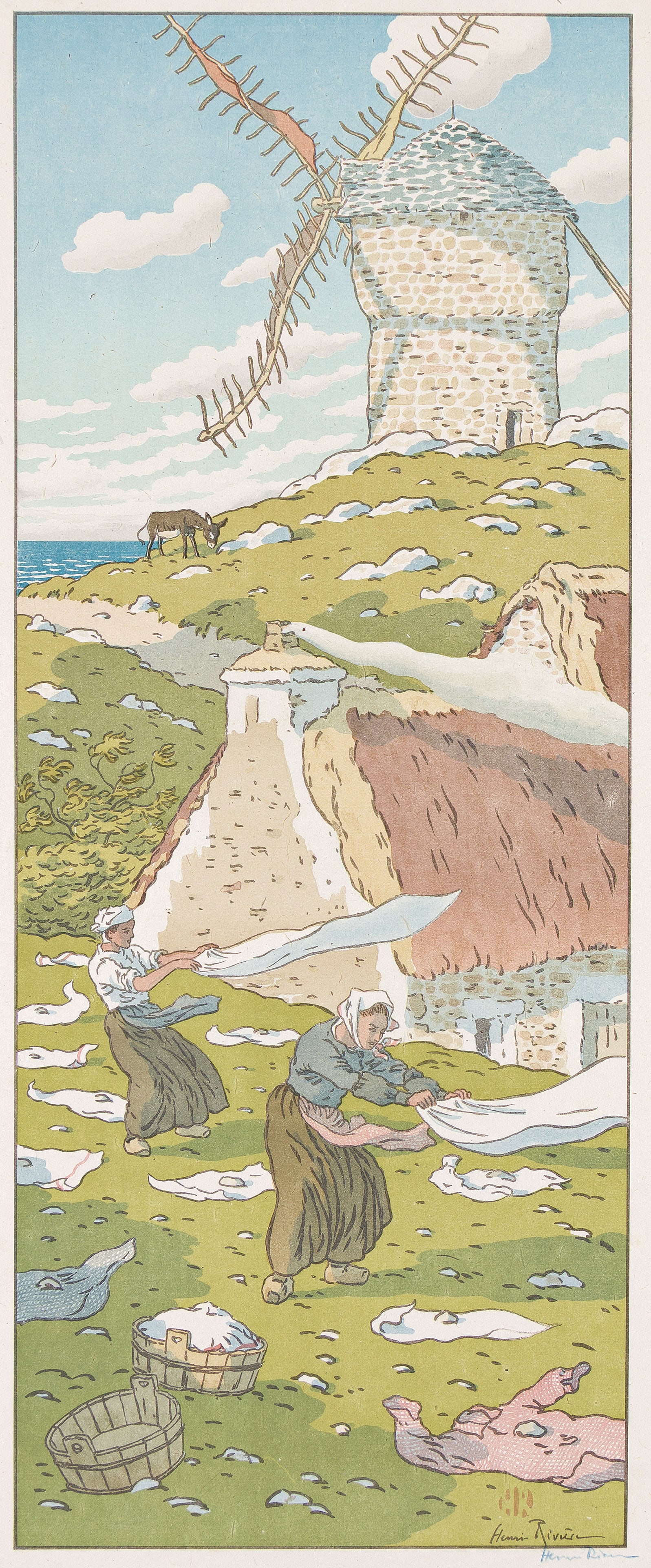Henri Rivière (1864-1951), Le Vent, 1901. (1 of 1)