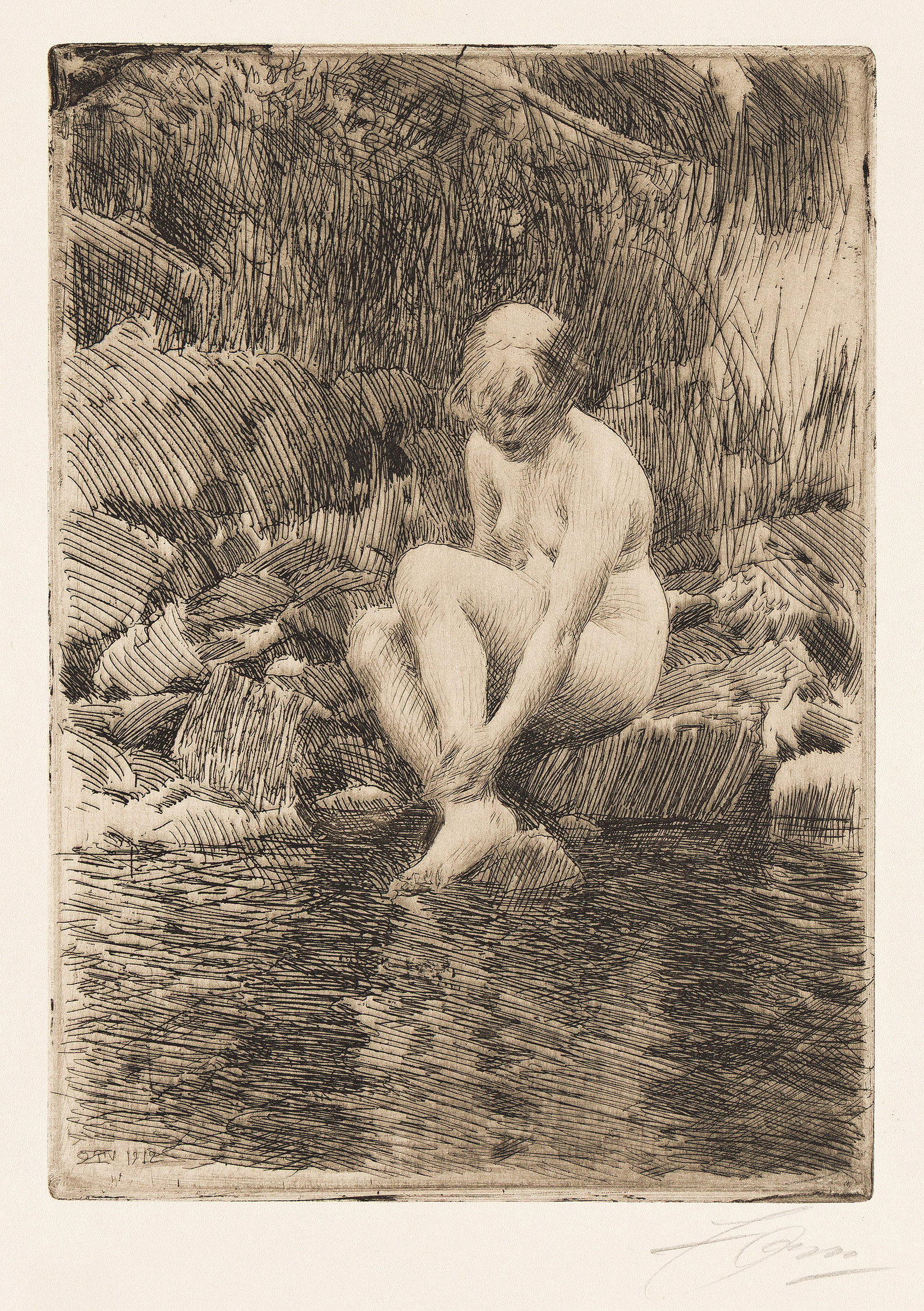 Anders Zorn (1860-1920), Dagmar, 1912. (1 of 1)