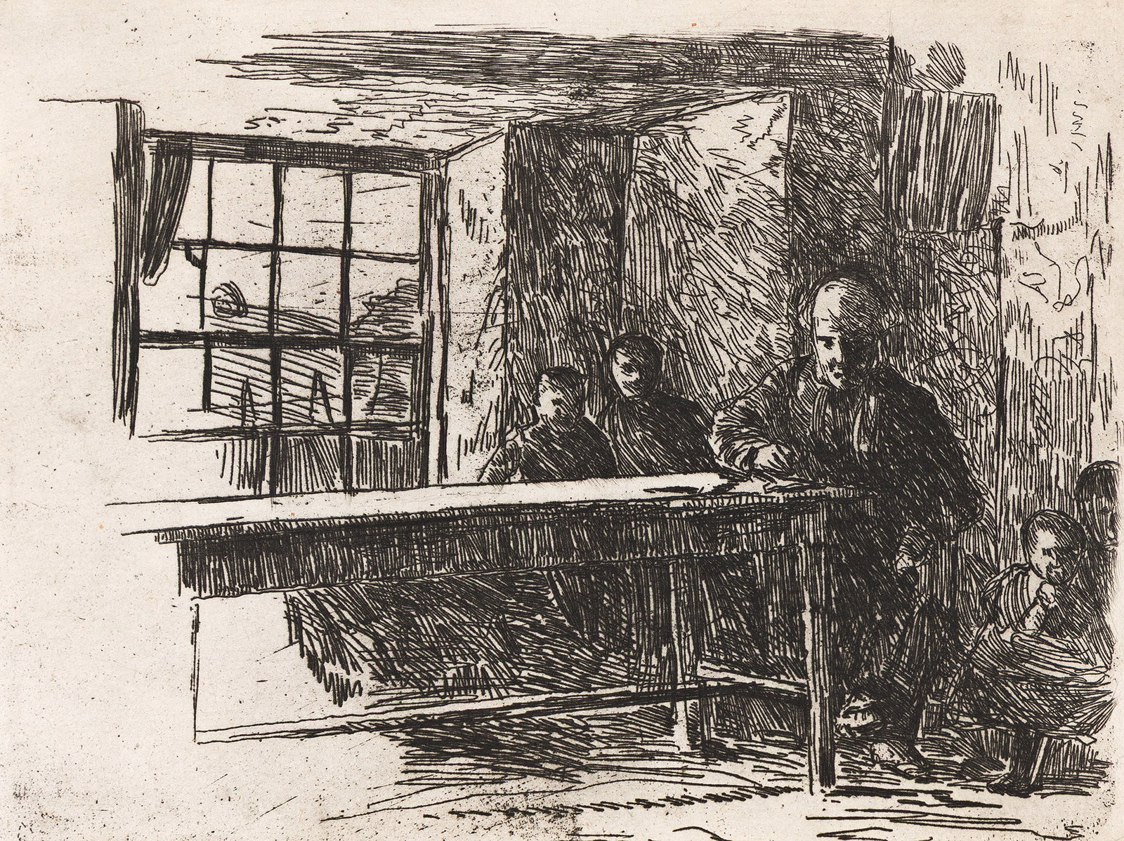 Julian Alden Weir (1852-1919), Fisherman's Hut, Isle of Man, circa 1889. (1 of 1)