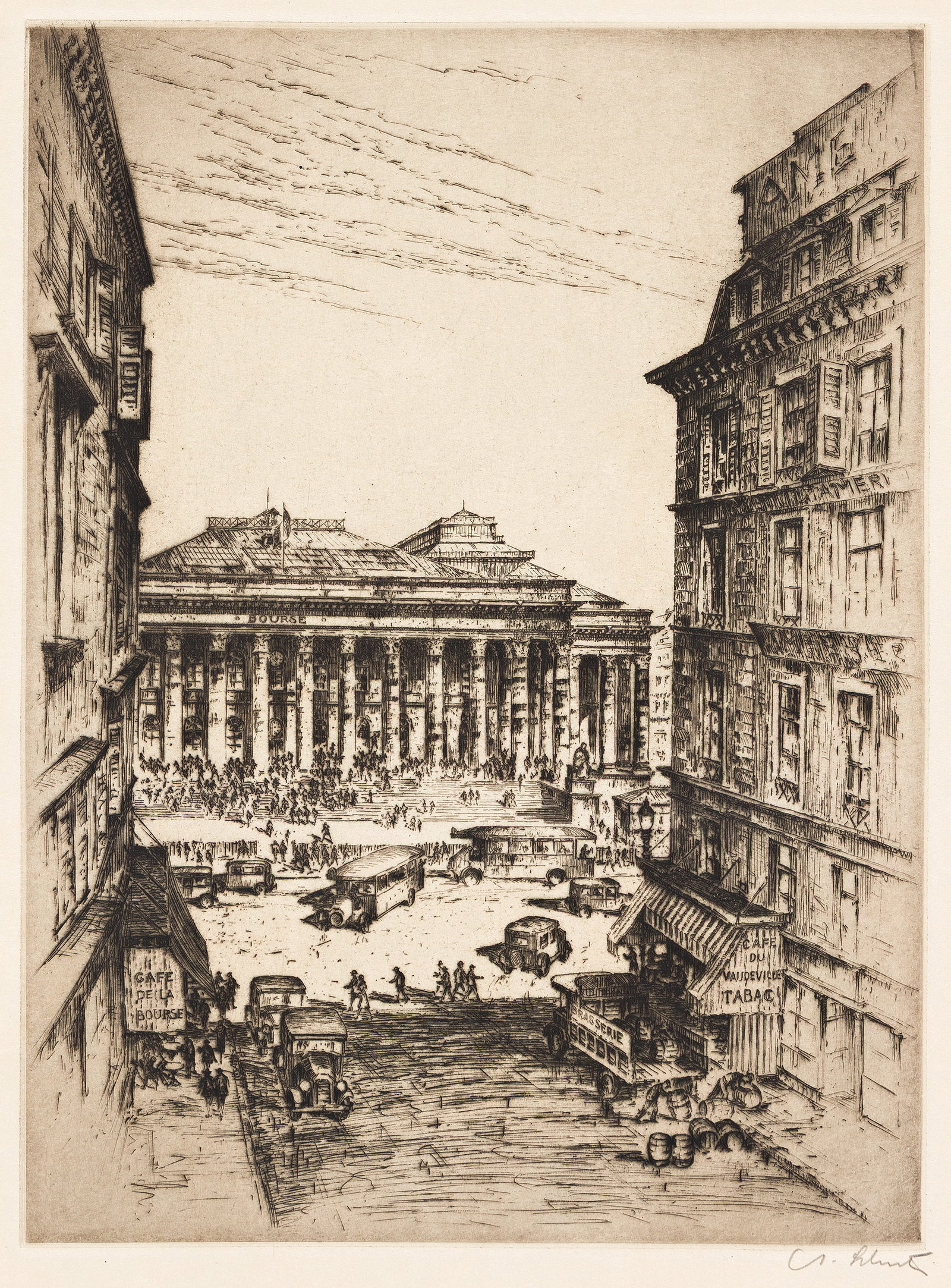 Anton Schutz (1894-1977), Stock Exchanges of the World, circa 1930. (1 of 6)