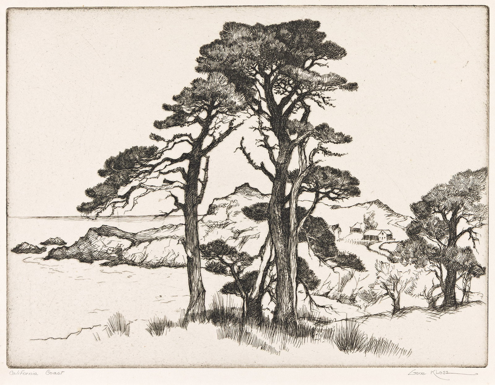 Gene Kloss (1903-1996), California Coast, 1936. (1 of 1)