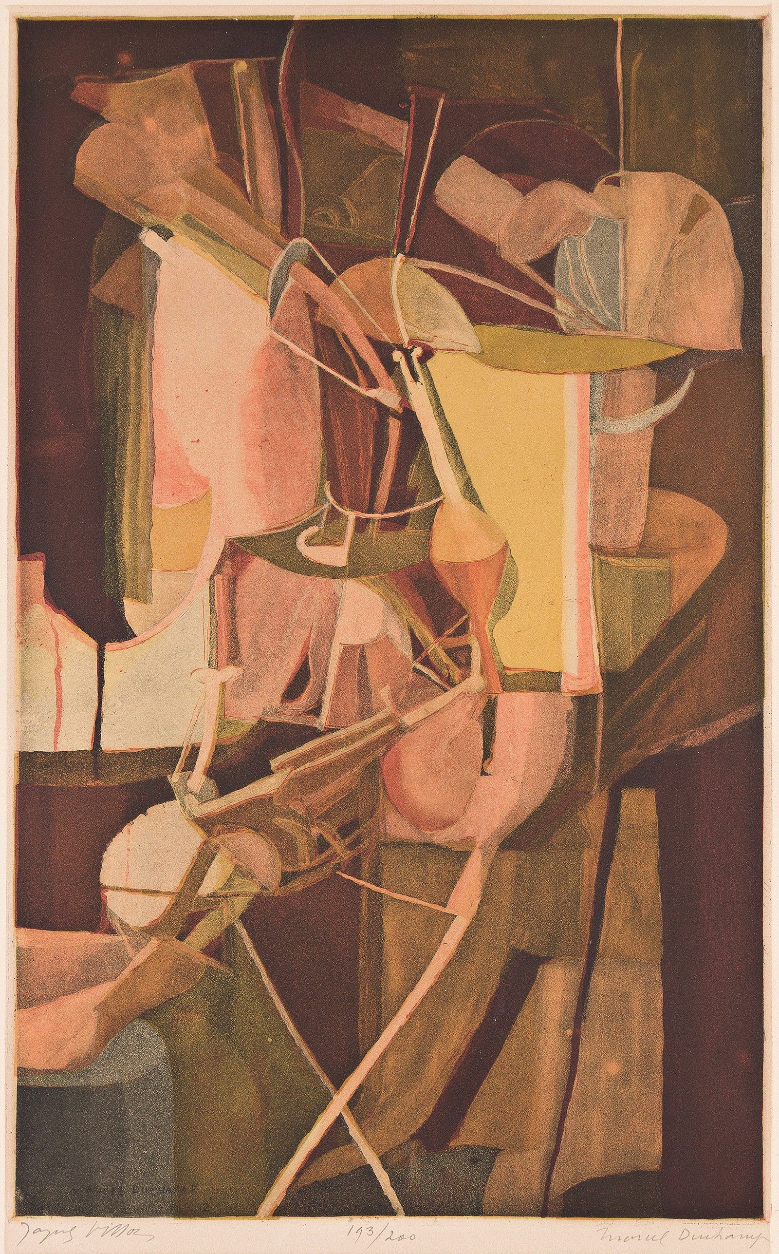 Marcel Duchamp (After), La Mariée, 1934. (1 of 1)