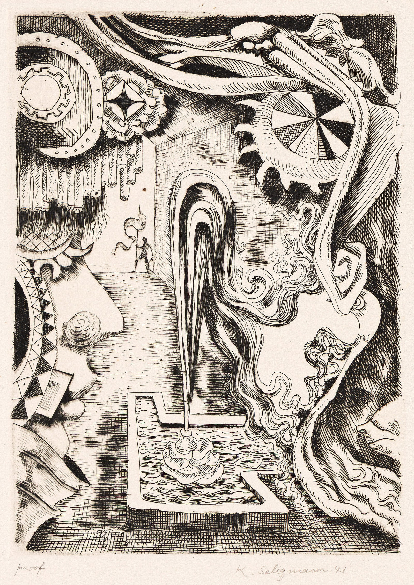 Kurt Seligmann (1900-1962), Herodiade, 1941. (1 of 1)