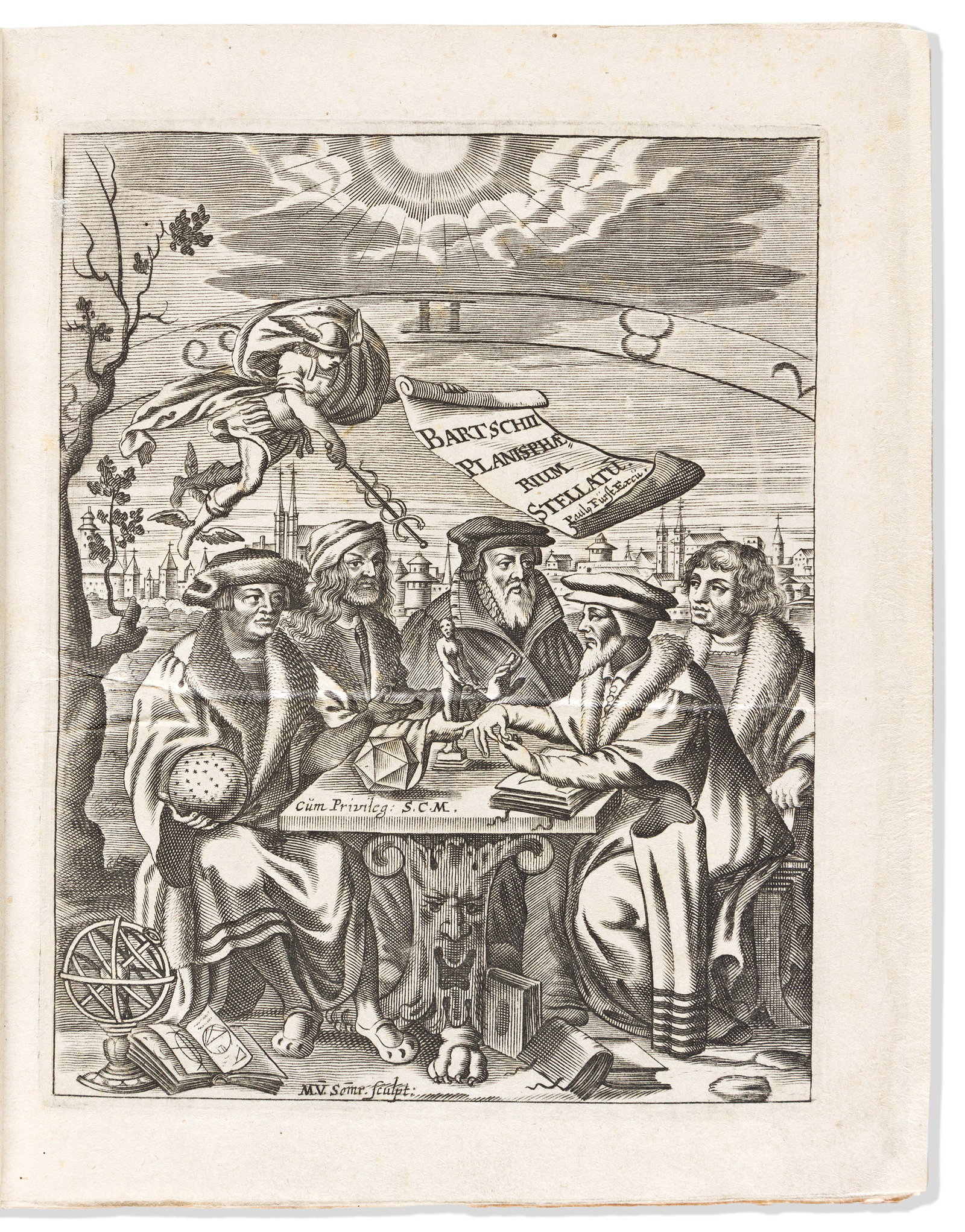 Jacob Bartsch (1600-1633) Planisphaerium Stellatum. Nuremberg: Sumptibus Pauli Fursten; excudebat (1 of 4)