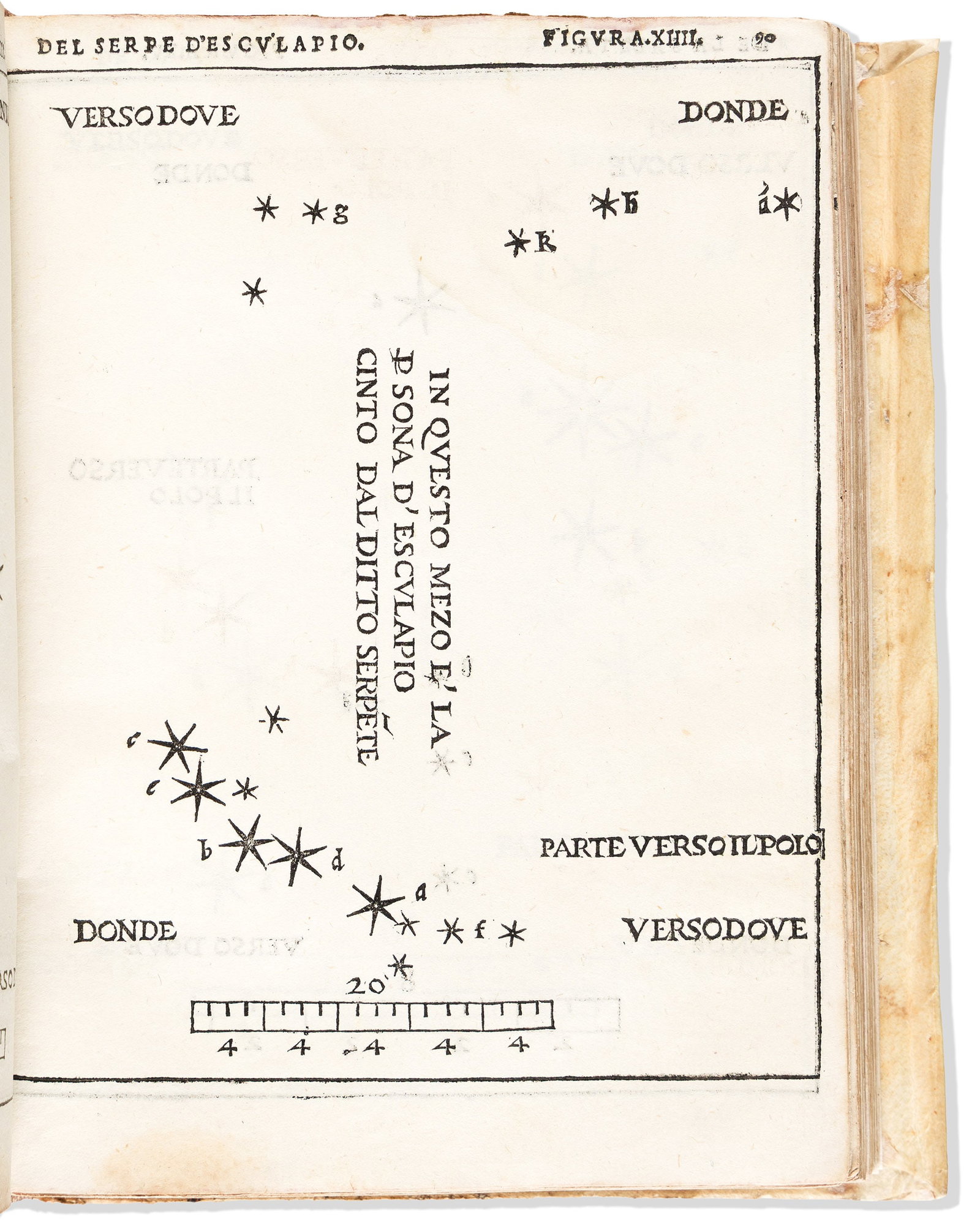 Alessandro Piccolomini (1508-1579) De la Sfera de Mondo [&] Stelle Fisse. Venice: [Giovanantonio &: Alessandro Piccolomini (1508-1579) De la Sfera de Mondo [&] Stelle Fisse. Venice: [Giovanantonio & Domenico dei Volpini for Andrea Arrivabene], 1540. First edition, quarto, two parts in one vo