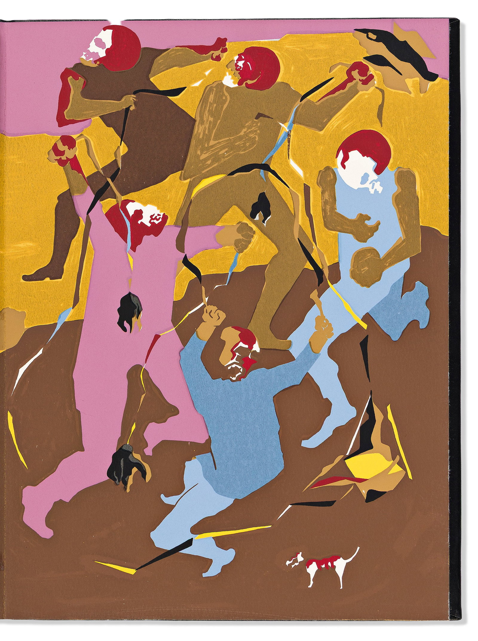 Jacob Lawrence (1917-2000), illus., John Hersey (1914-1993) & Robert Penn Warren (1905-1989) (1 of 3)