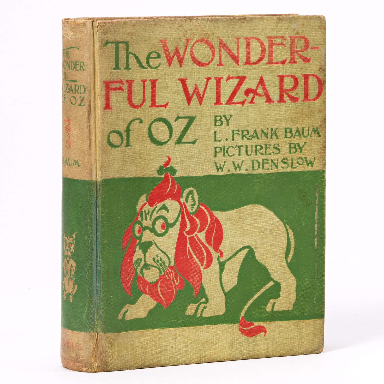 L. Frank Baum (1856-1919) & W. W. Denslow (1856-1915), illus. The Wonderful Wizard of Oz. First (1 of 2)