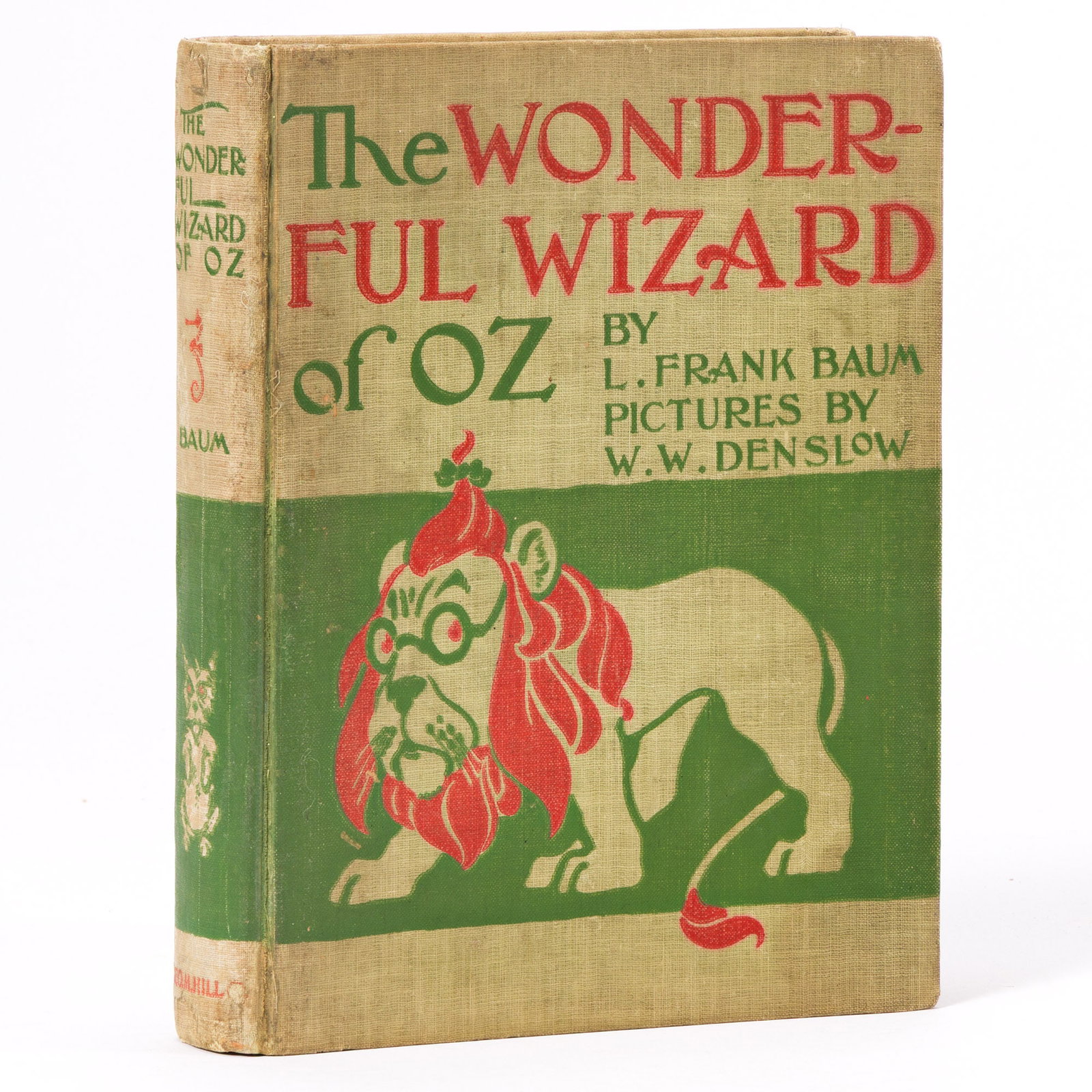 L. Frank Baum (1856-1919) & W. W. Denslow (1856-1915), illus. The Wonderful Wizard of Oz. First (1 of 2)
