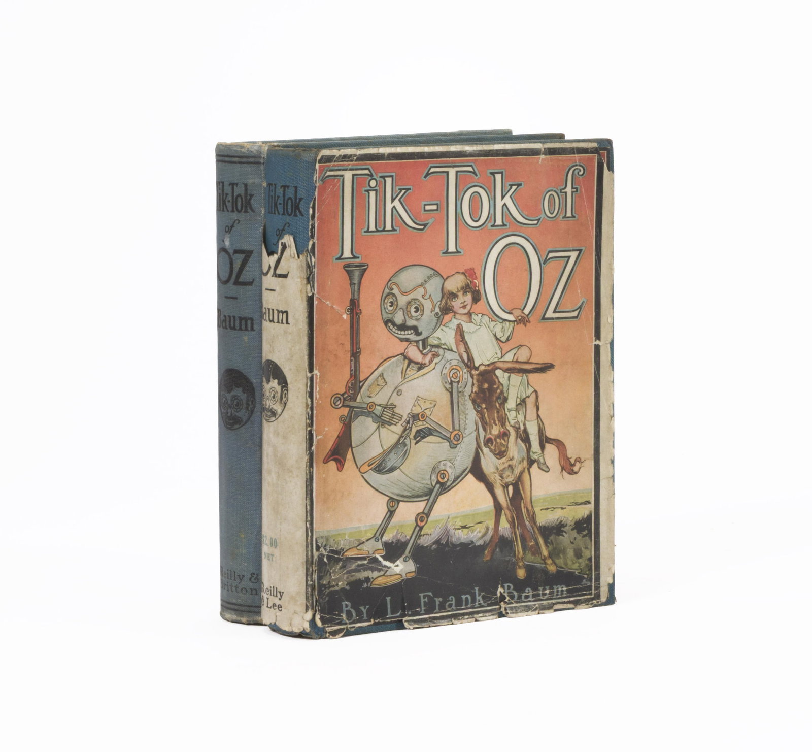 L. Frank Baum (1856-1919) & John R. Neill (1877-1943), illus. Tik-Tok of Oz. Two Copies. Chicago: (1 of 1)