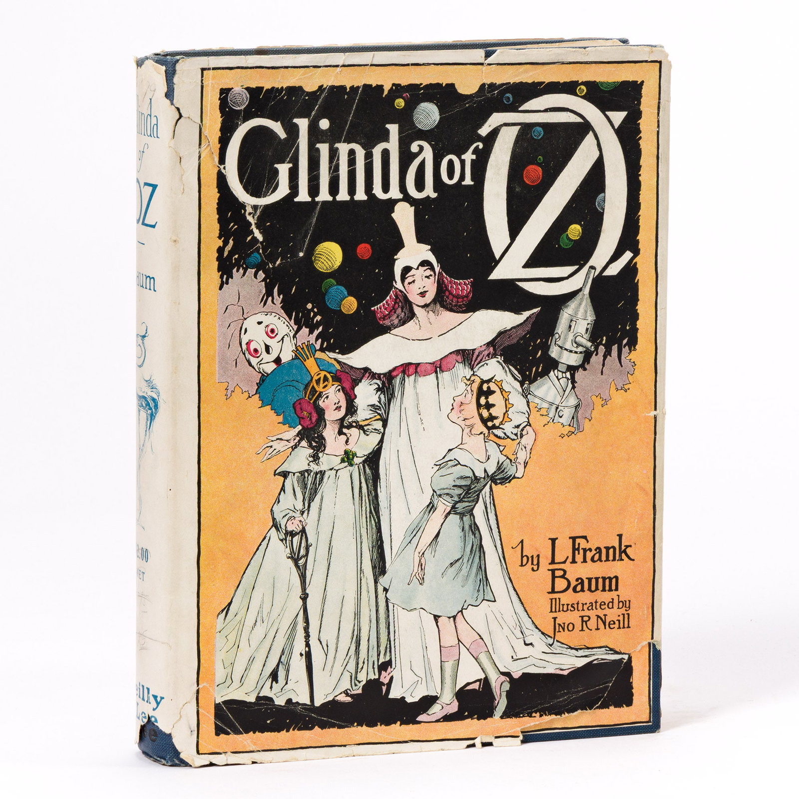 L. Frank Baum (1856-1919) & John R. Neill (1877-1943) Glinda of Oz. Chicago: Reilly & Lee, Co., 1920: L. Frank Baum (1856-1919) & John R. Neill (1877-1943) Glinda of Oz. Chicago: Reilly & Lee, Co., 1920 [i.e. 1926]. First edition, later printing, quarto; with the advertisement on the half titl