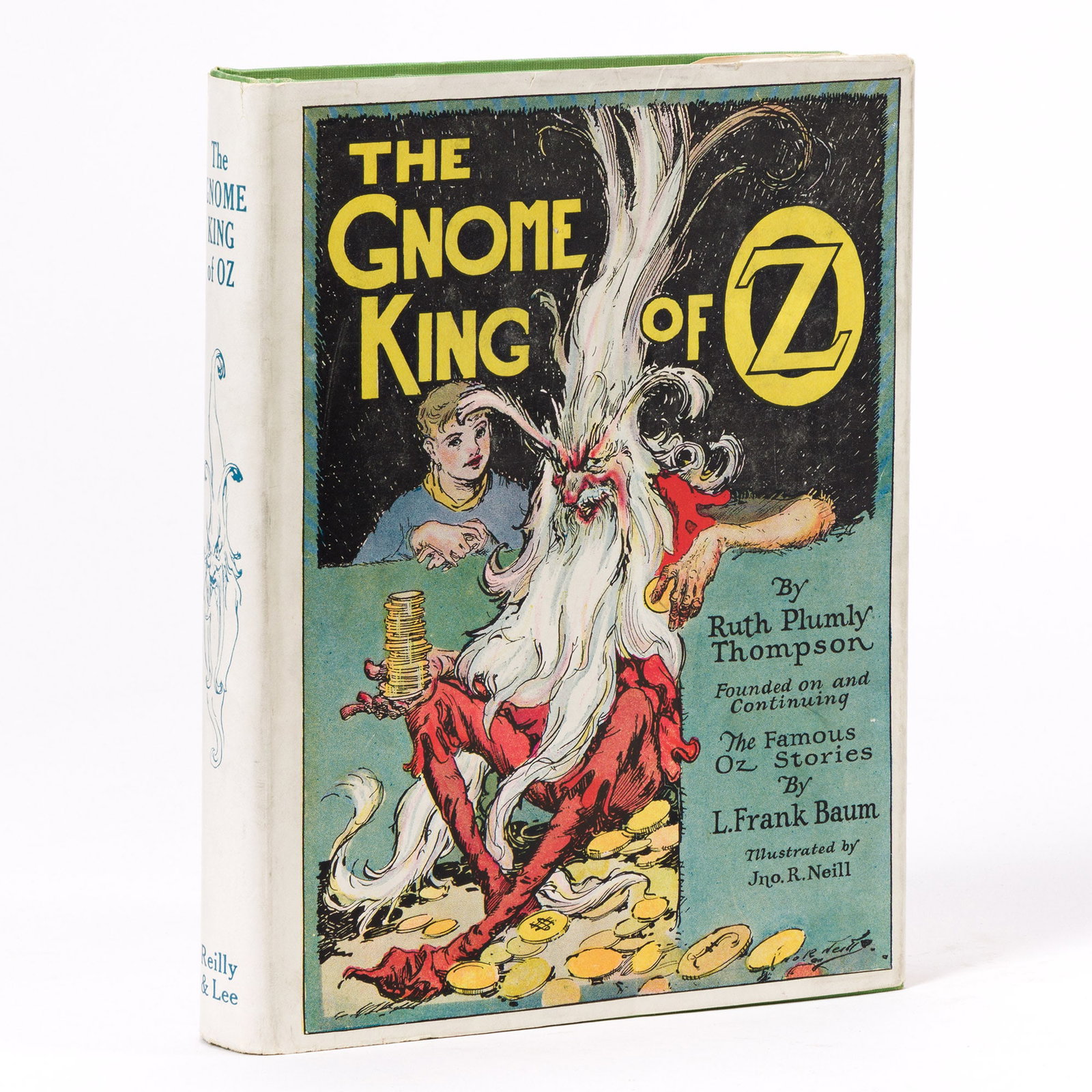 Ruth Plumly Thompson (1891-1976) & John R. Neill (1877-1943), illus. The Gnome King of Oz. Chicago: (1 of 3)