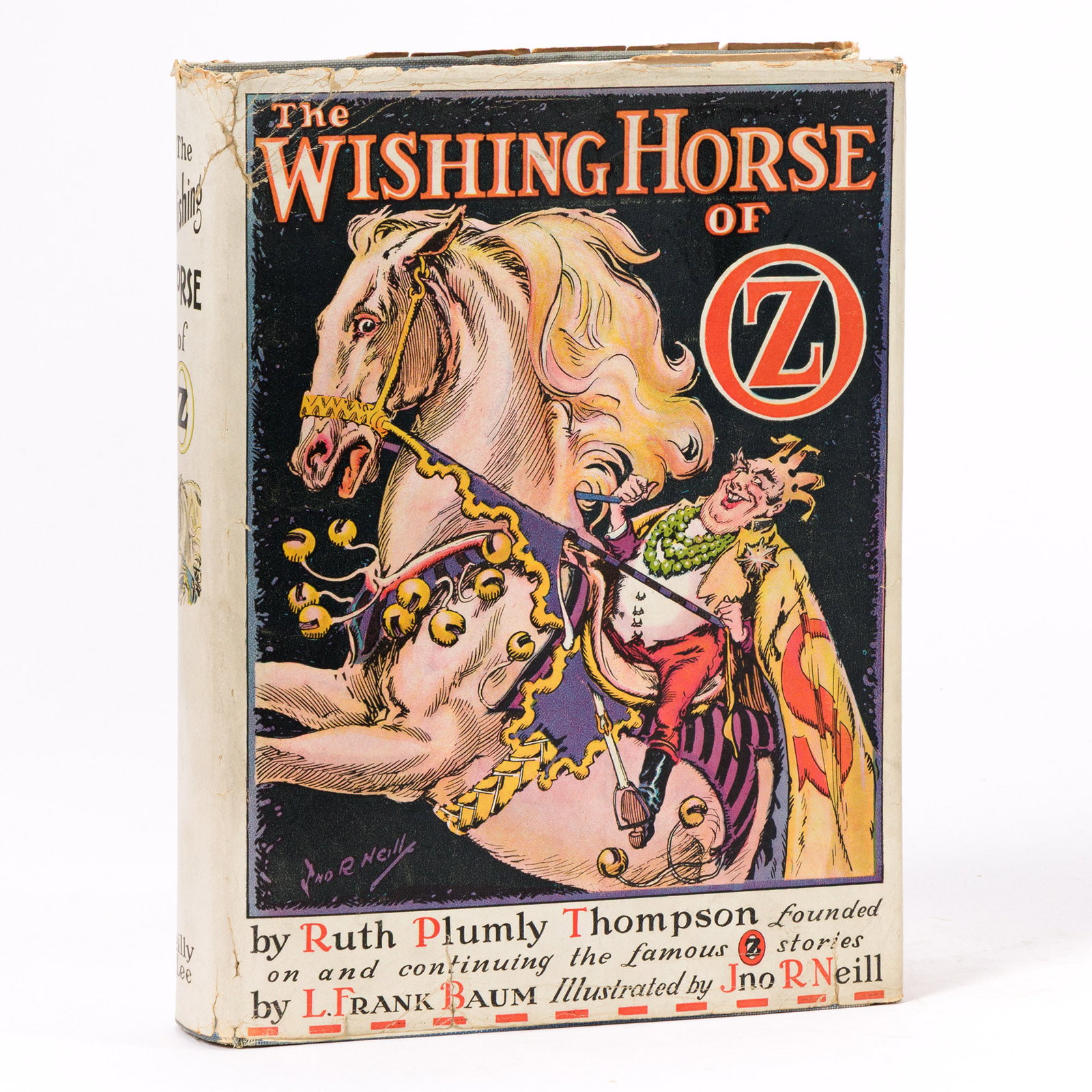 Ruth Plumly Thompson (1891-1976) & John R. Neill (1877-1943), illus. The Wishing Horse of Oz.: Ruth Plumly Thompson (1891-1976) & John R. Neill (1877-1943), illus. The Wishing Horse of Oz. Chicago: The Reilly & Lee, Co., 1935. First edition, first printing, quarto; 12 full-color plates
