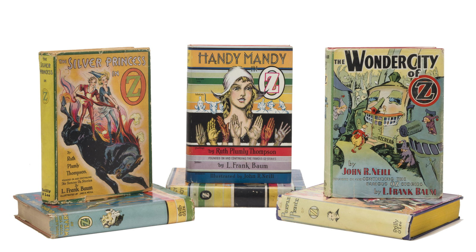 Ruth Plumly Thompson (1891-1976) & John R. Neill (1877-1943) Six First Editions in Dust Jackets. (1 of 1)