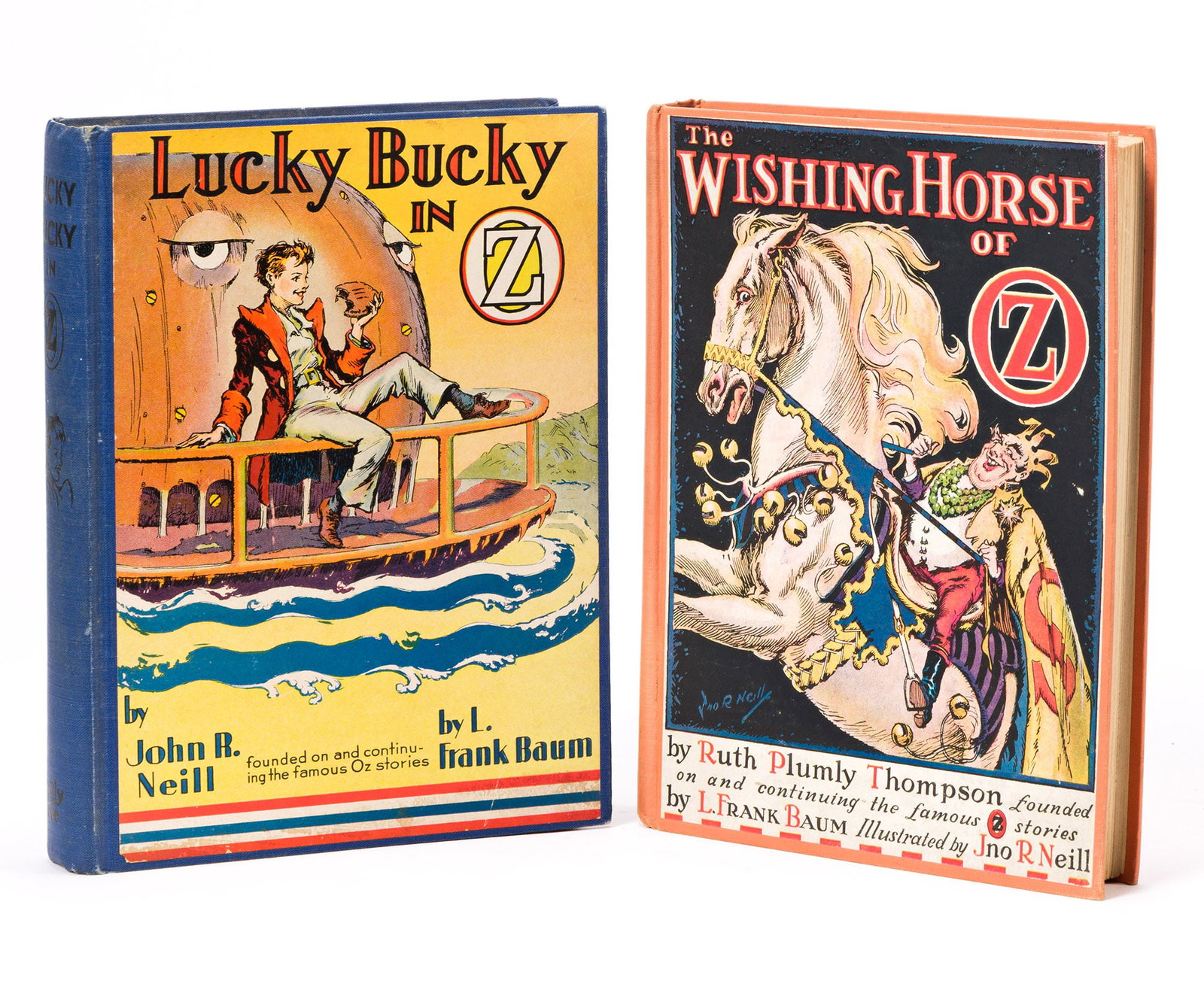 Ruth Plumly Thompson (1891-1976) & John R. Neill (1877-1943) Two Titles Bound in Error. (1 of 1)