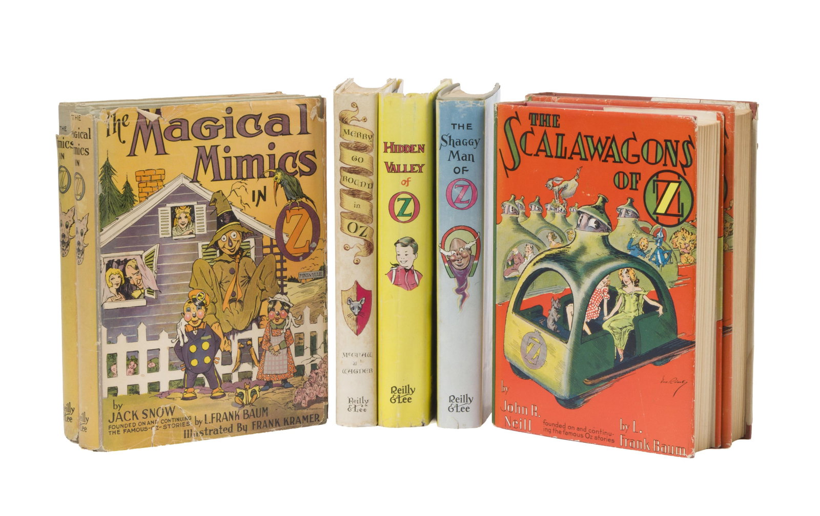 John R. Neill (1877-1943), Jack Snow (1907-1956), et alia Seven First Editions in Jackets. (1 of 1)