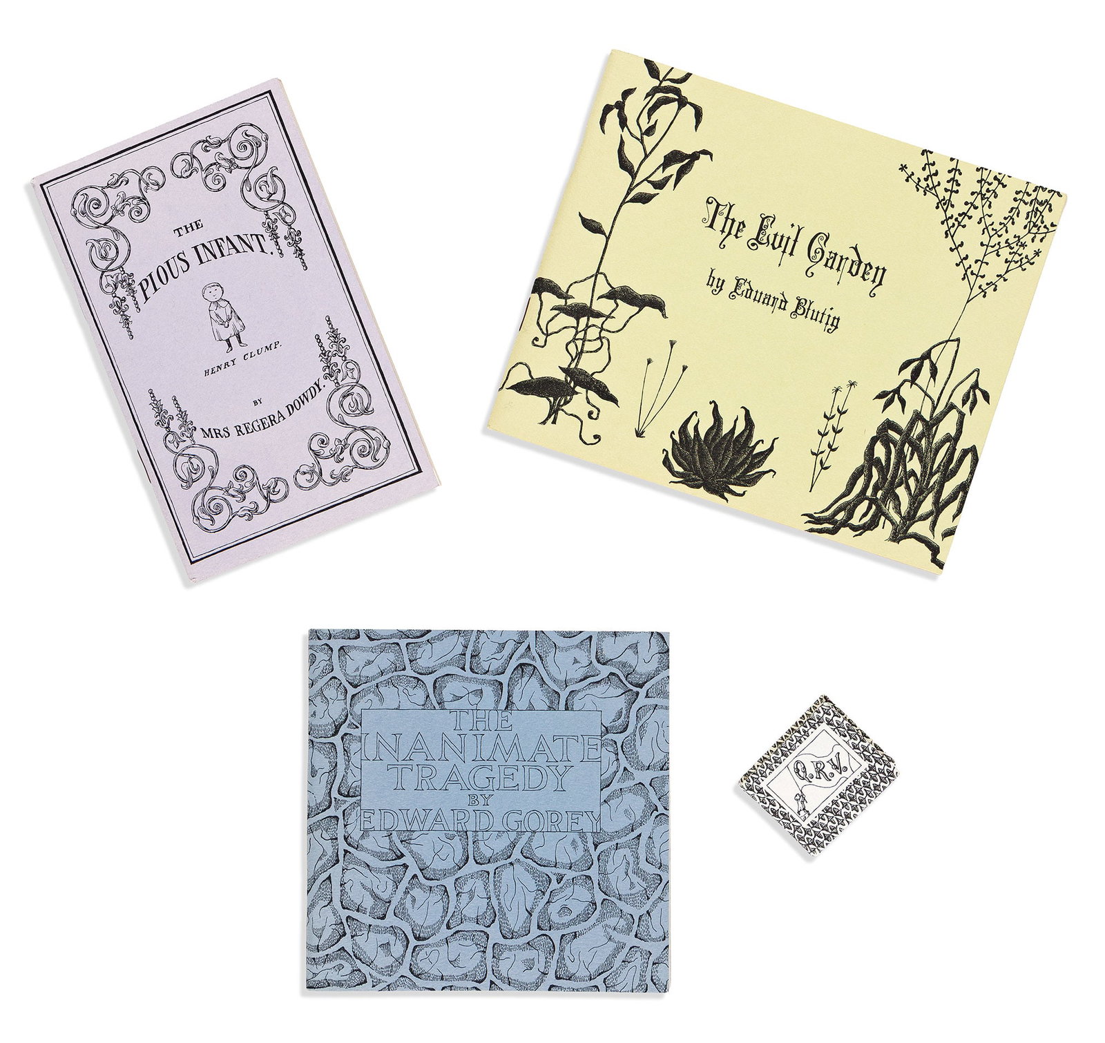 Edward Gorey (1925-2000) Q.R.V. And The Fantod Pack. Boston: Anne & David Bromer, 1989. (1 of 1)