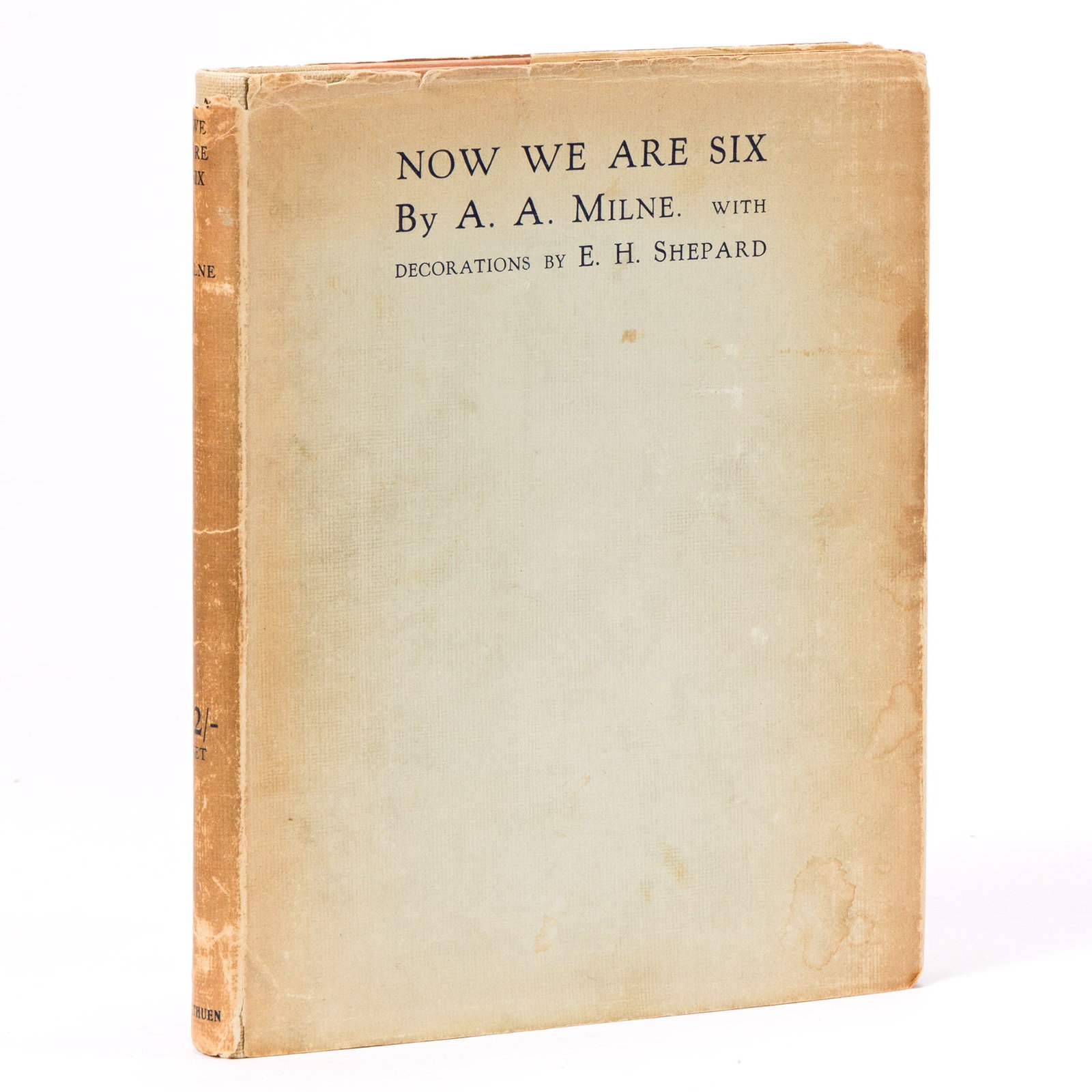 A.A. Milne (1882-1956) & Ernest H. Shepard (1879-1976), illus. Now We are Six. Large-Paper Copy. (1 of 2)