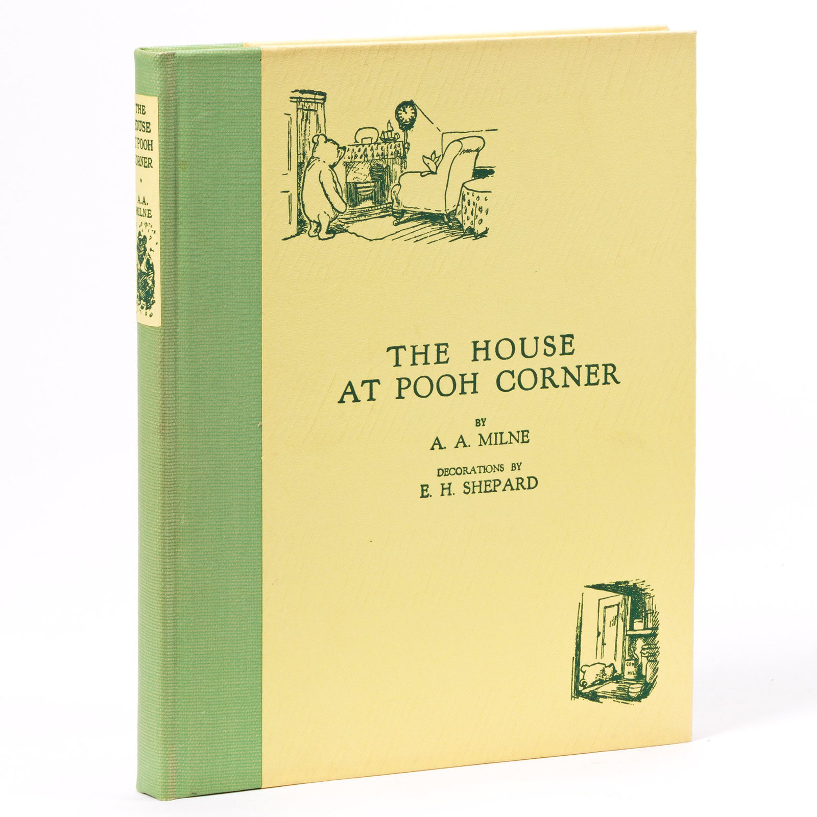 A.A. Milne (1882-1956) & Ernest H. Shepard (1879-1976), illus. The House at Pooh Corner. Deluxe (1 of 3)