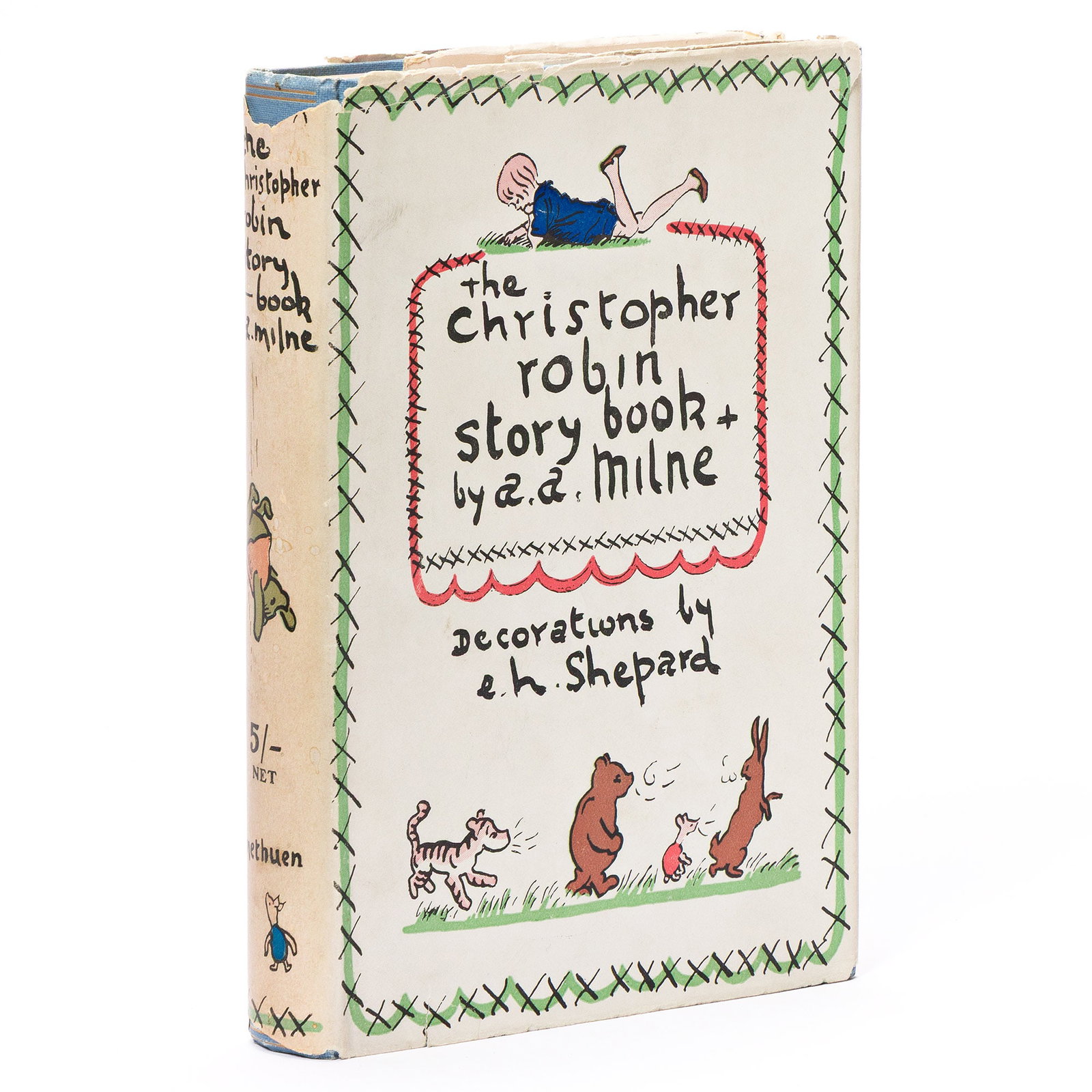 A.A. Milne (1882-1956) & Ernest H. Shepard (1879-1976), illus. The Christopher Robin Story Book. (1 of 2)